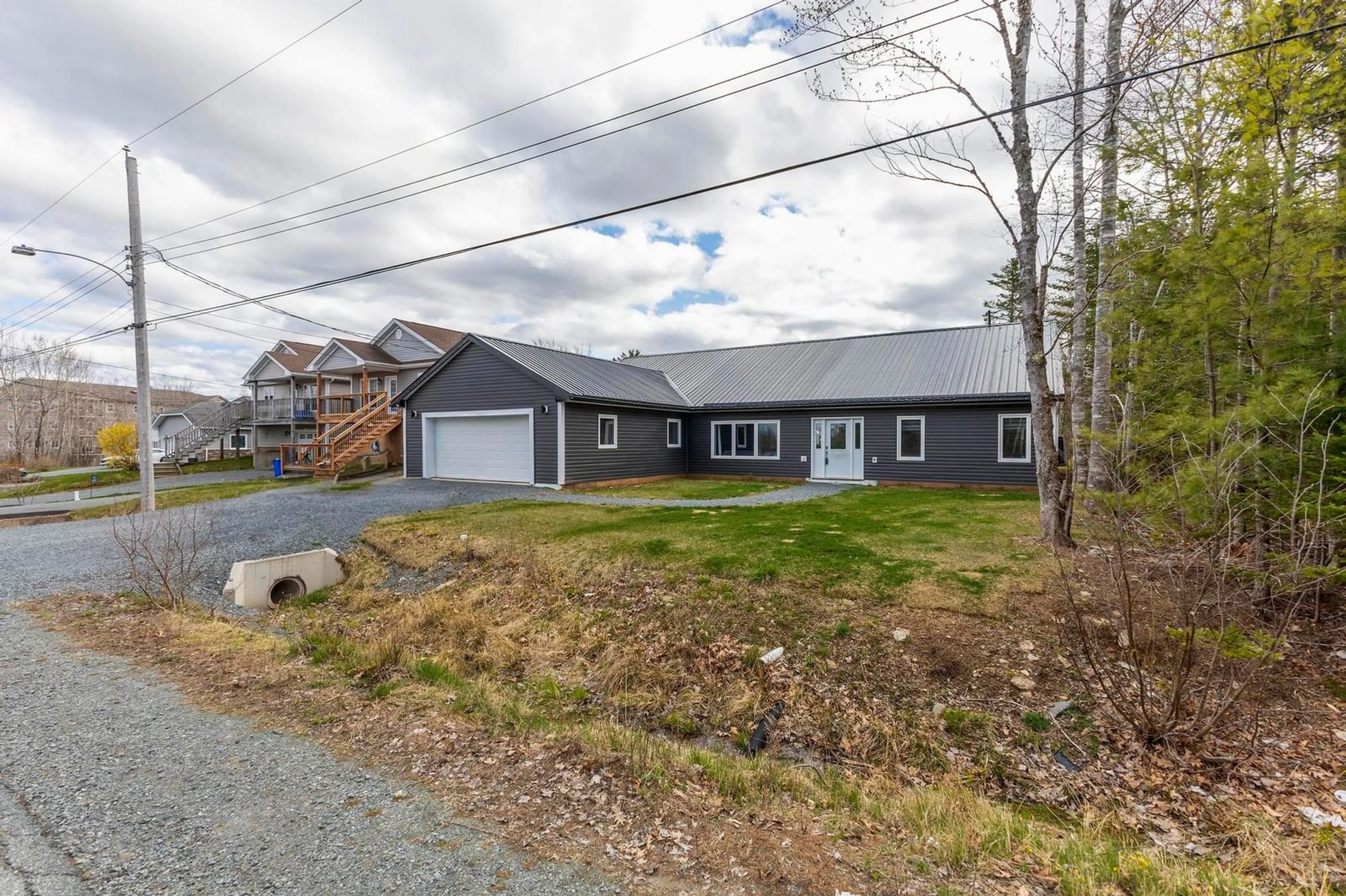 A pic from outside/outdoor area/front of a property/back of a property/a pic from drone, street for 45 Kali Lane, Elmsdale Nova Scotia B2S 1A1