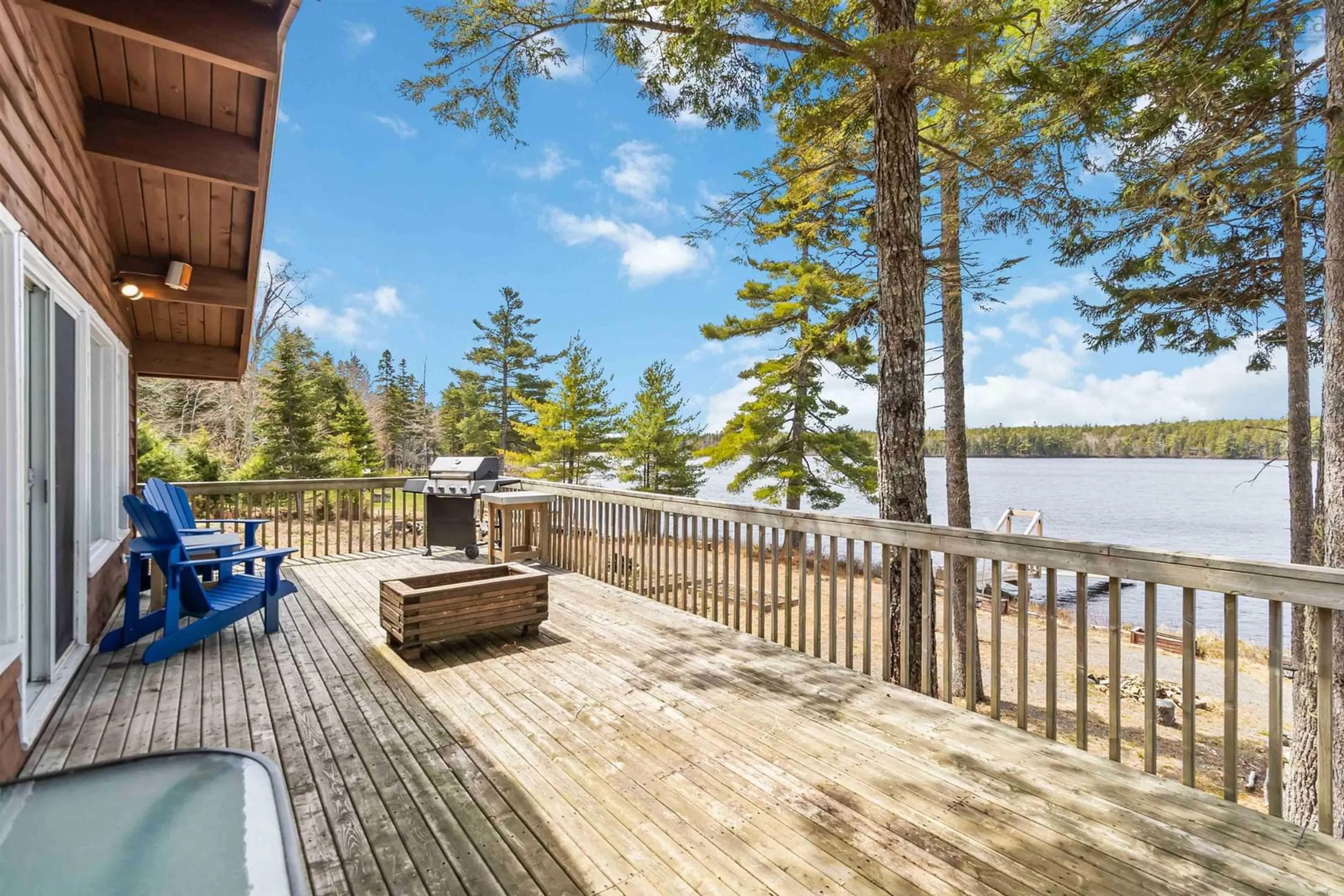 Patio, water/lake/river/ocean view for 158 Zwicker Dr, Parkdale Nova Scotia B0R 1A0
