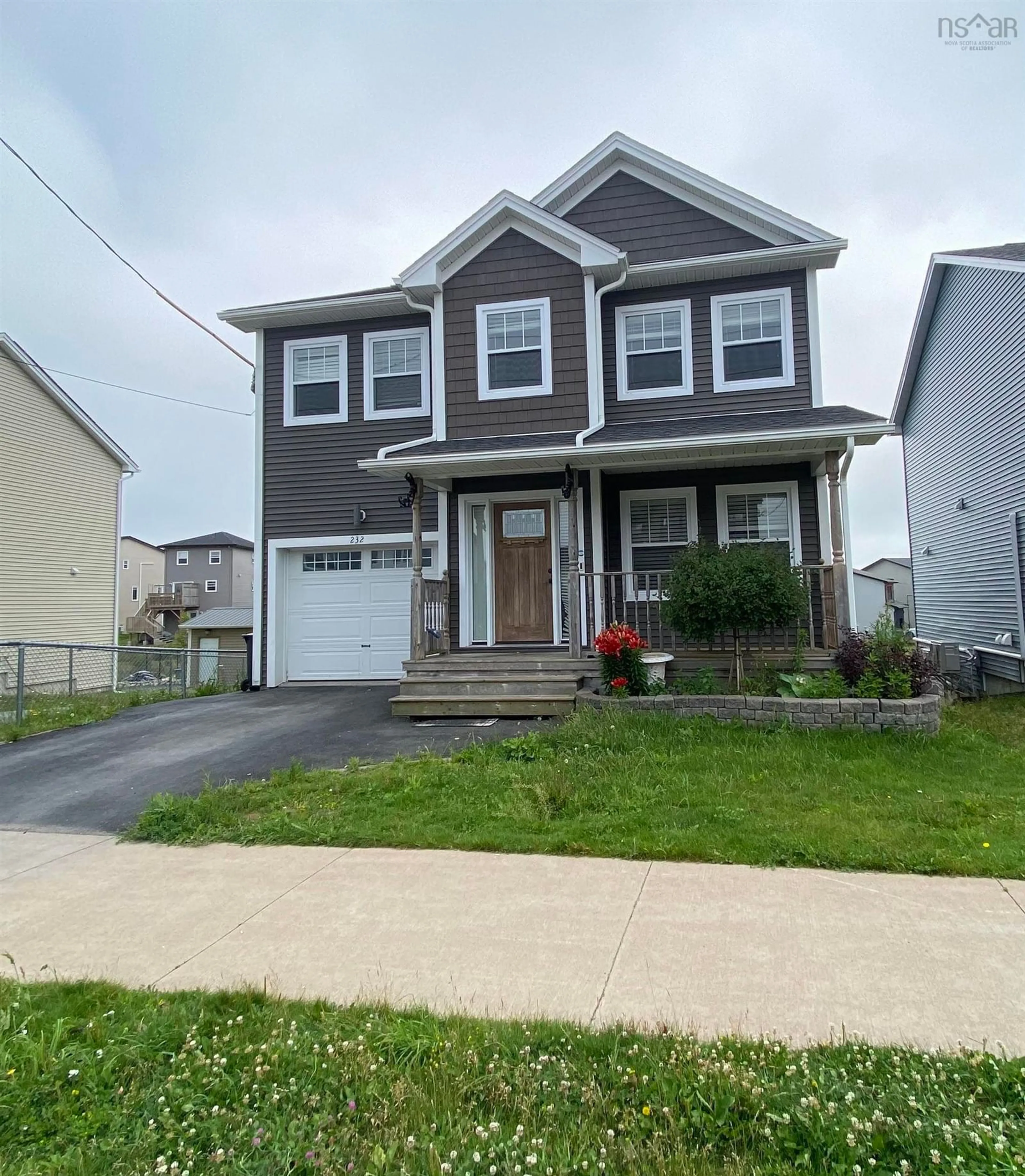 Home with vinyl exterior material, street for 232 Alabaster Way, Halifax Nova Scotia B3P 0G1