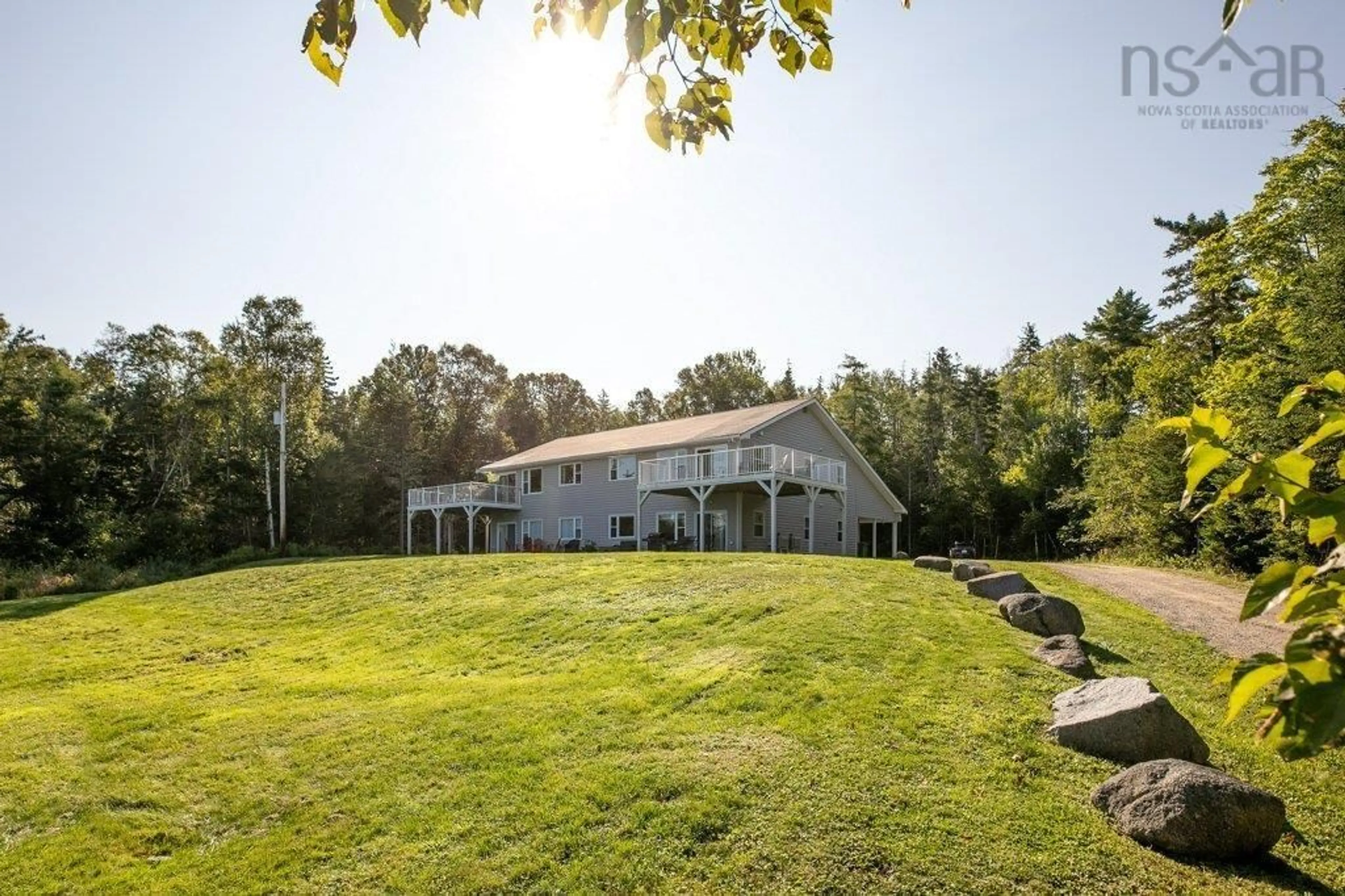 A pic from outside/outdoor area/front of a property/back of a property/a pic from drone, unknown for 440 Upper Blandford Rd #3, Deep Cove Nova Scotia B0J 1T0