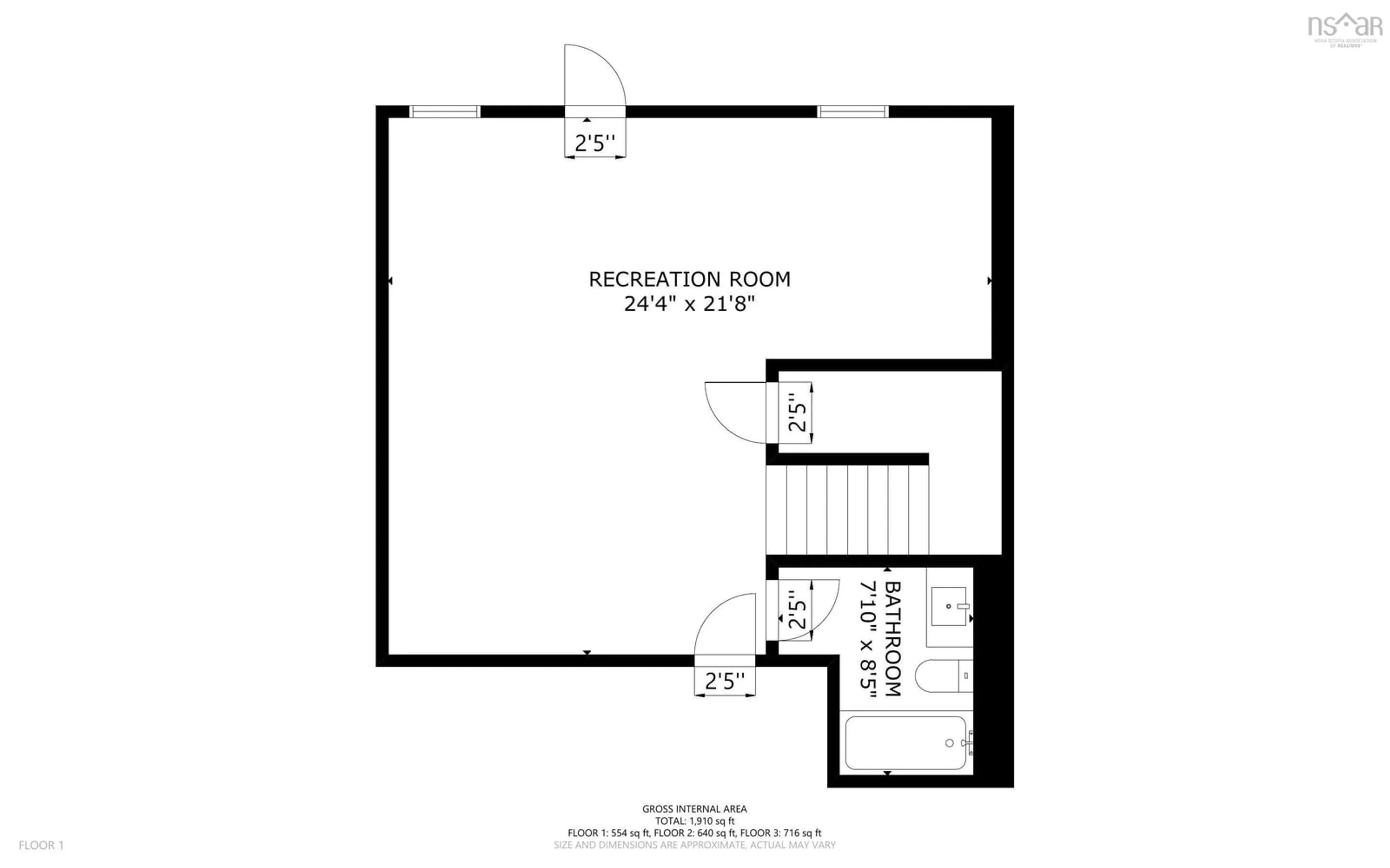 Floor plan for 55 Daisy Dr, Beaver Bank Nova Scotia B4C 1C1