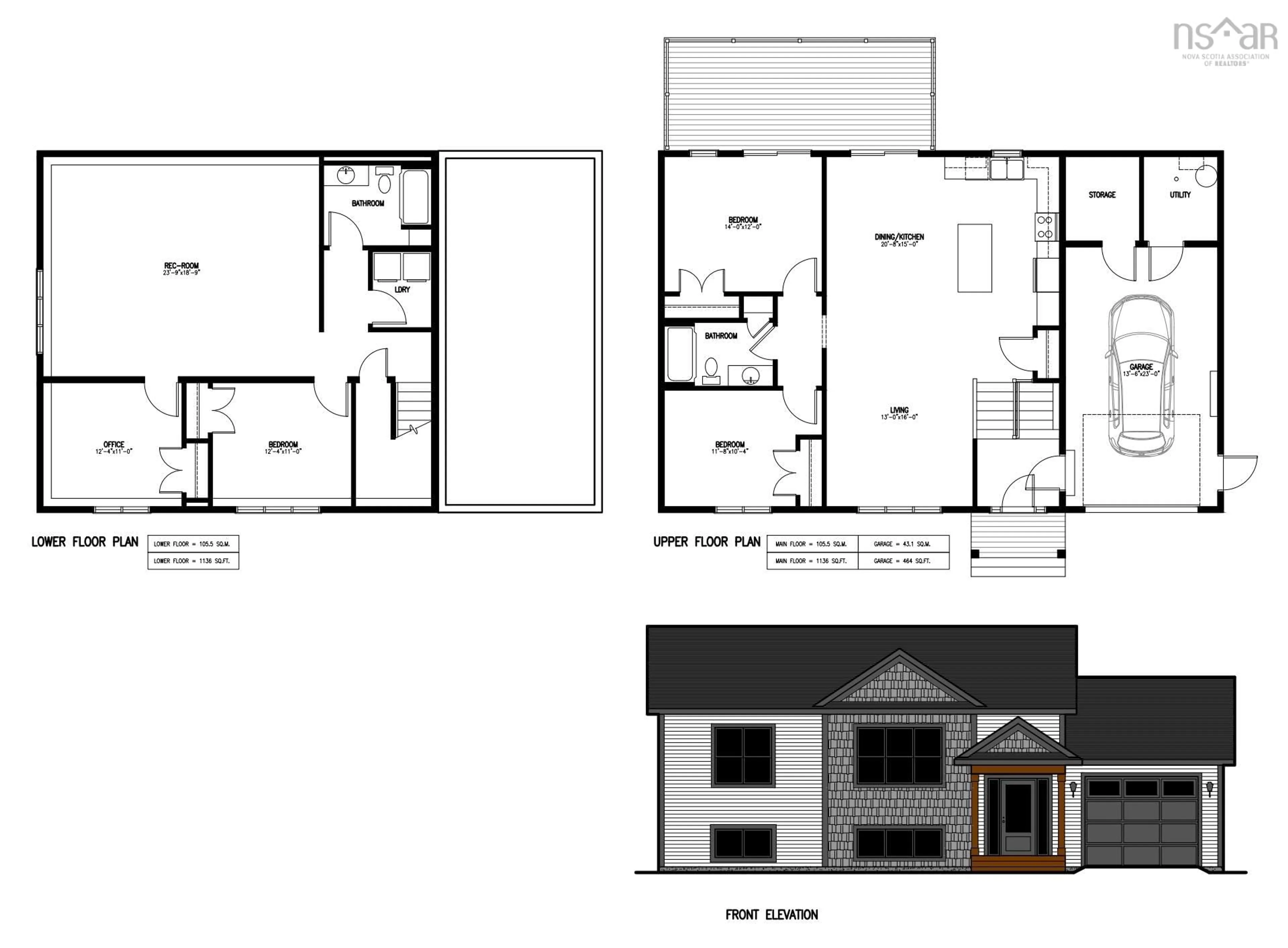 Floor plan for Lot 2 Beamish Rd, Mount Uniacke Nova Scotia B0N 1Z0