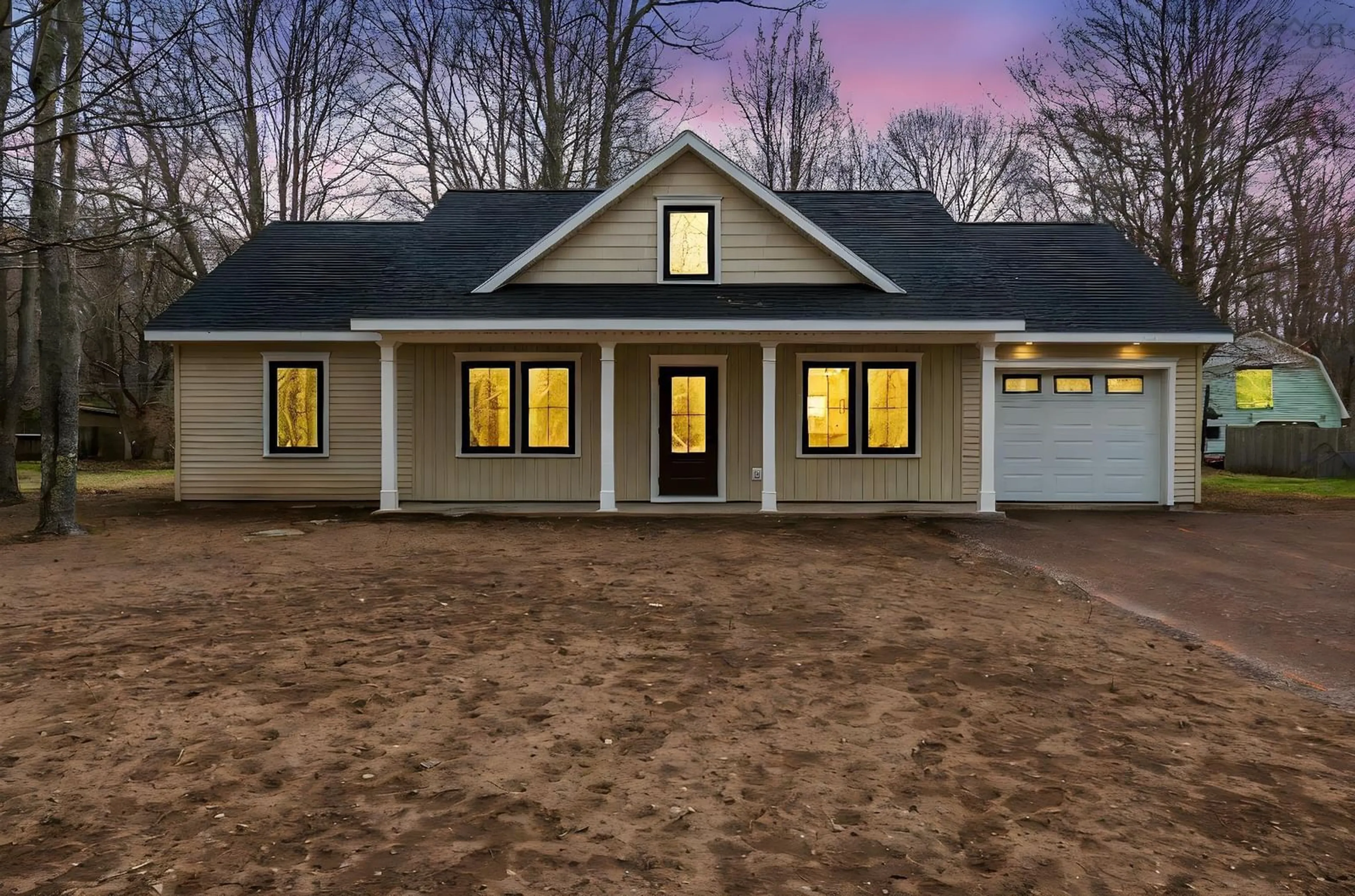 Home with vinyl exterior material, street for 32 Pleasant St, Wilmot Nova Scotia B0P 1W0