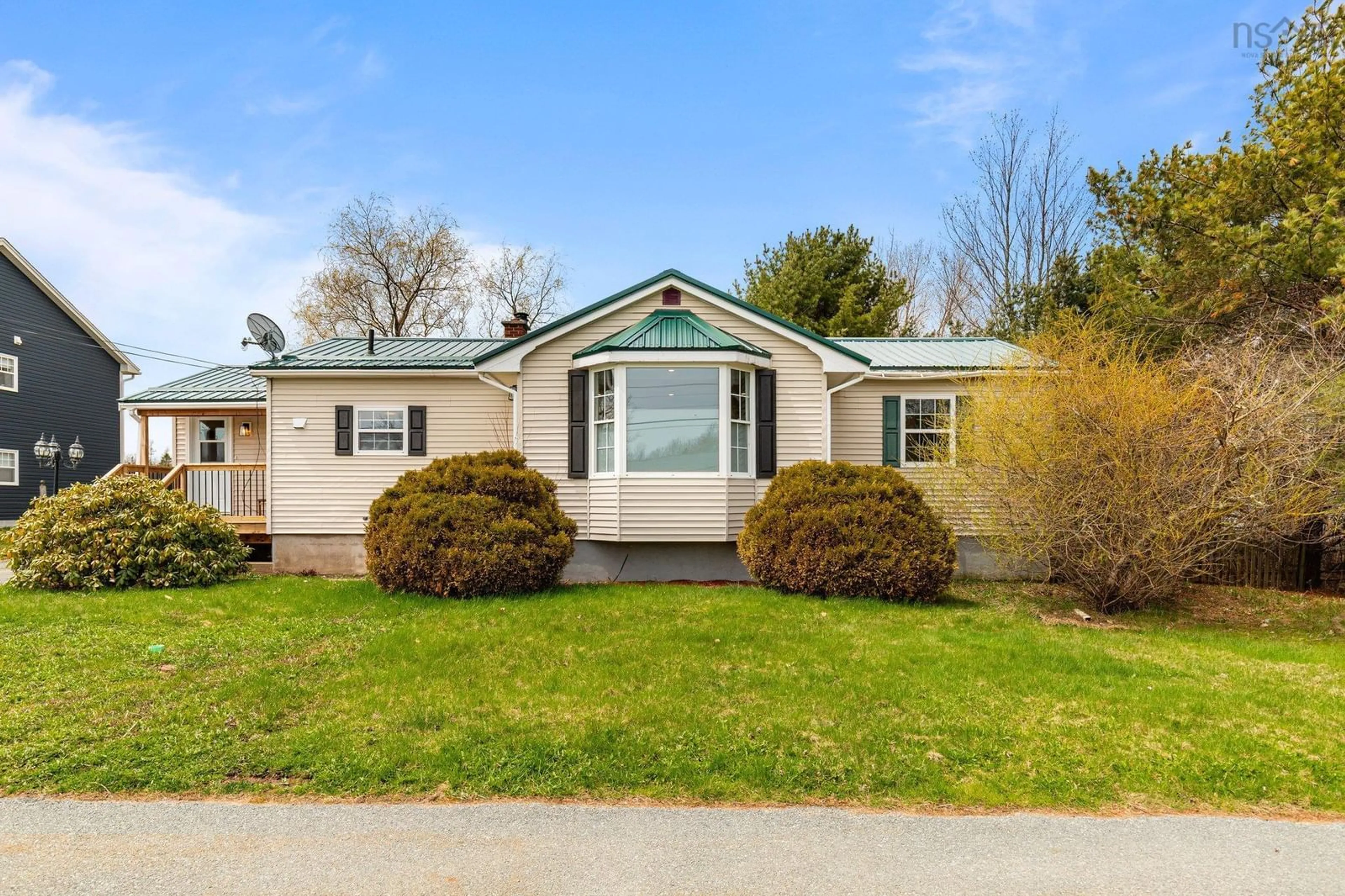 Home with vinyl exterior material, street for 1308 Highway 2 Hwy, Lantz Nova Scotia B2S 1Y8