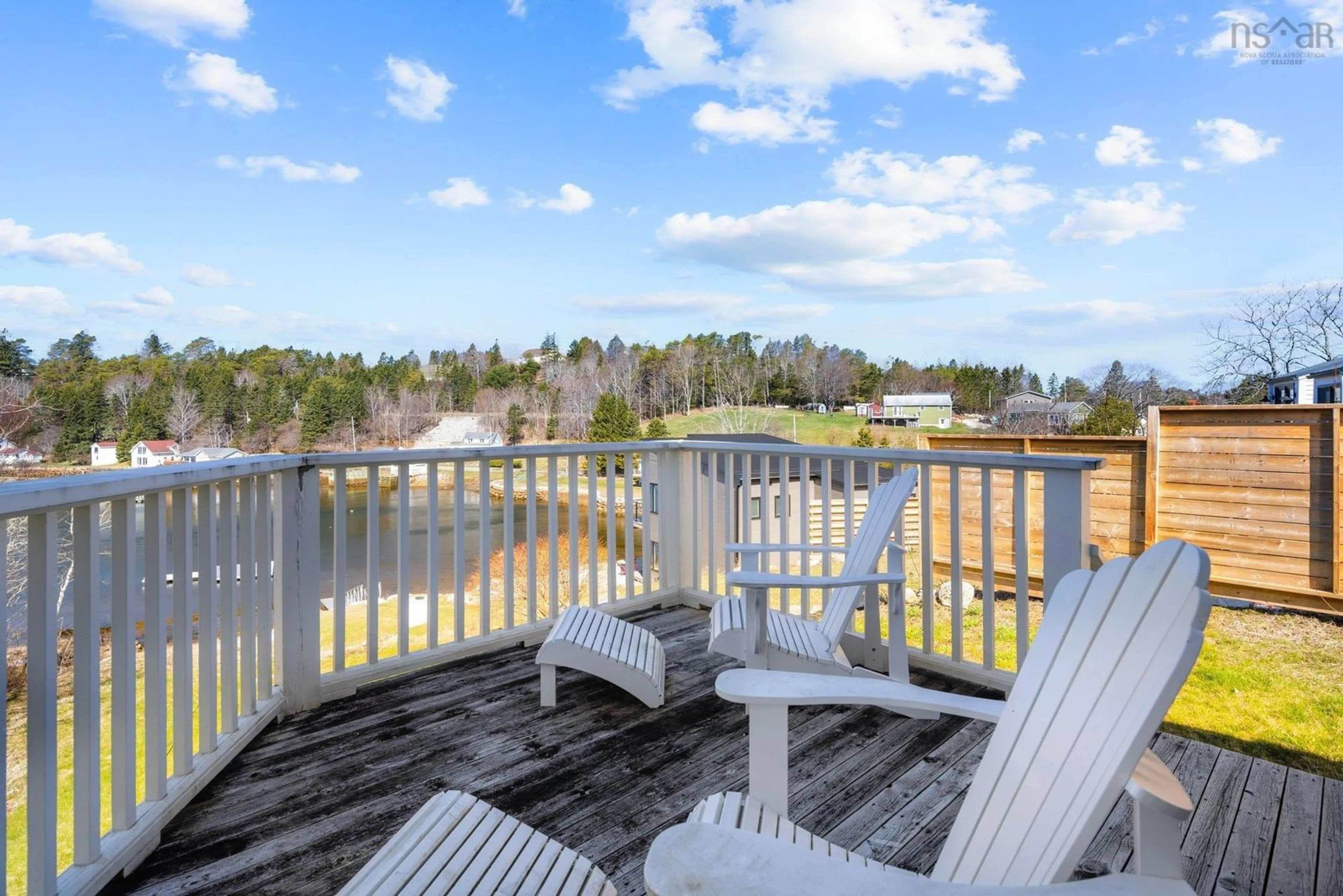 Patio, water/lake/river/ocean view for 215 Victoria St, Chester Nova Scotia B0J 1J0