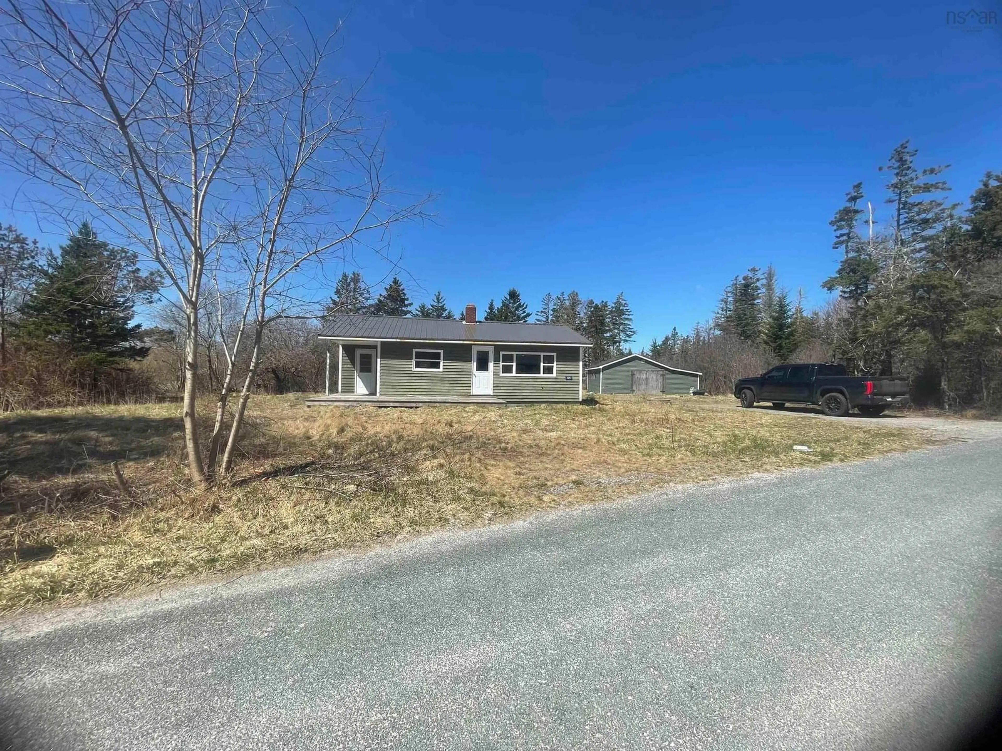 A pic from outside/outdoor area/front of a property/back of a property/a pic from drone, street for 171 Factory Hill Rd, Barrington West Nova Scotia B0W 1E0