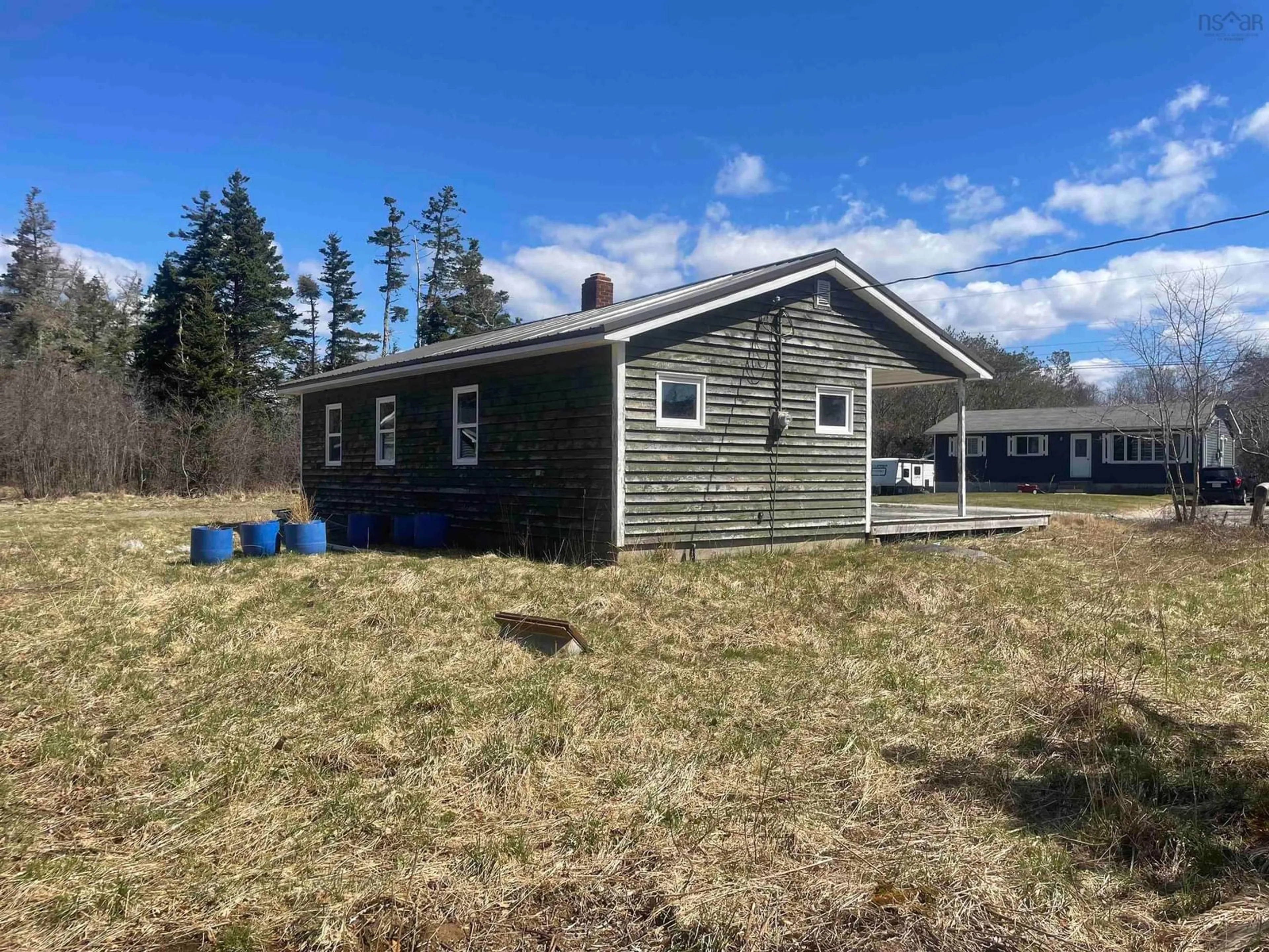 A pic from outside/outdoor area/front of a property/back of a property/a pic from drone, building for 171 Factory Hill Rd, Barrington West Nova Scotia B0W 1E0