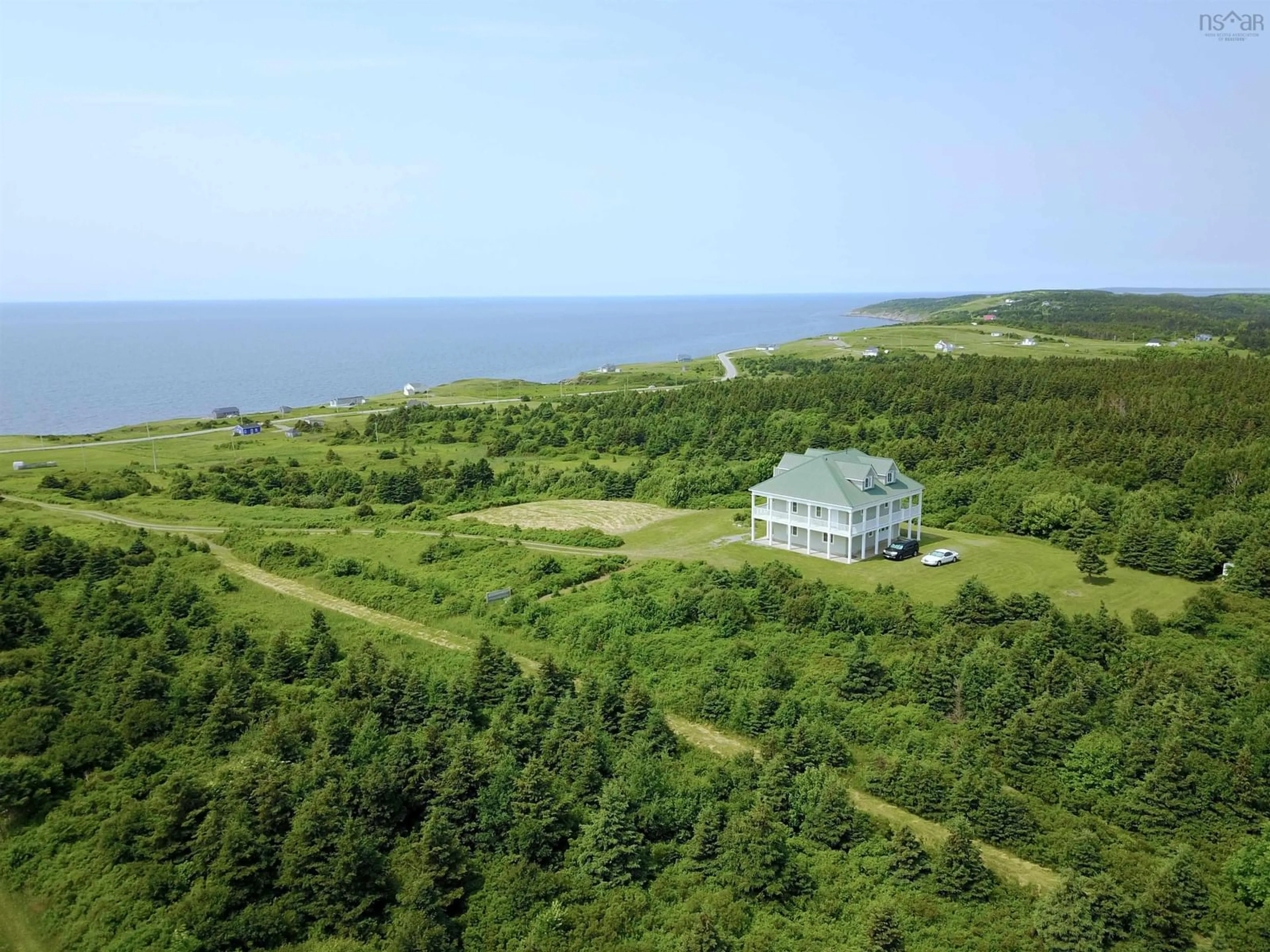 A pic from outside/outdoor area/front of a property/back of a property/a pic from drone, unknown for 81 Aucoin Doucet Rd, Cap Le Moine Nova Scotia B0E 3A0