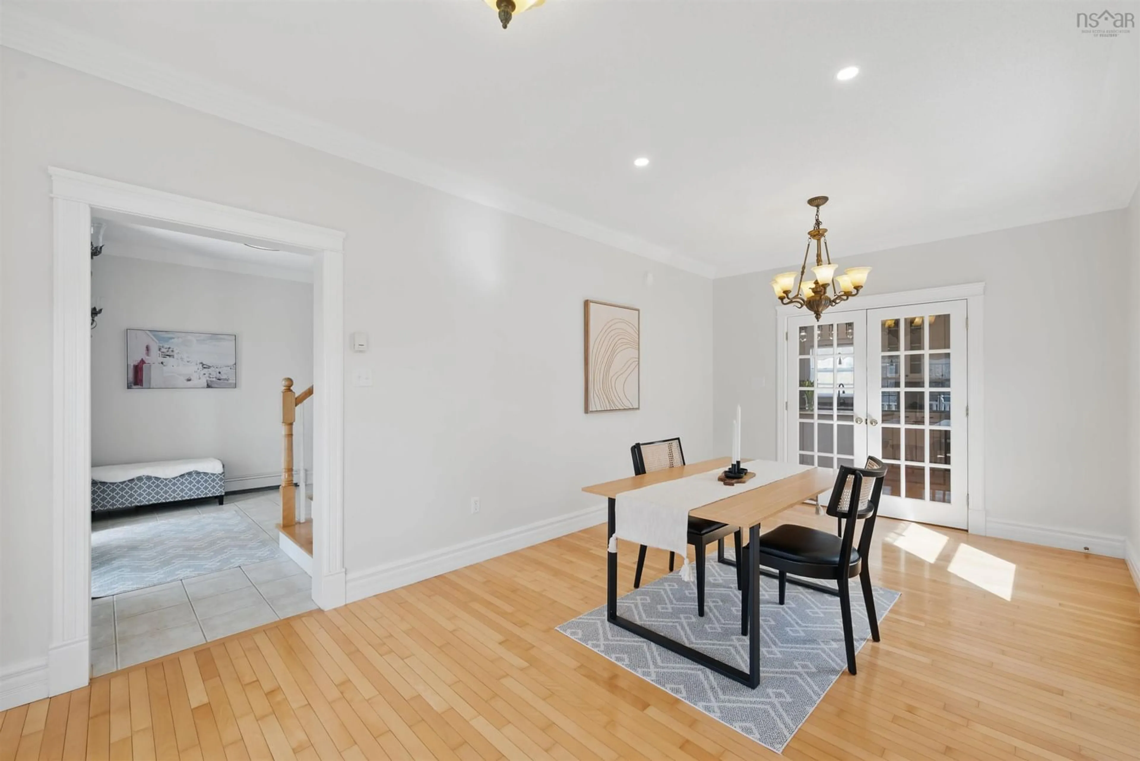 Dining room, wood/laminate floor for 119 Starboard Dr, Halifax Nova Scotia B3M 4T4