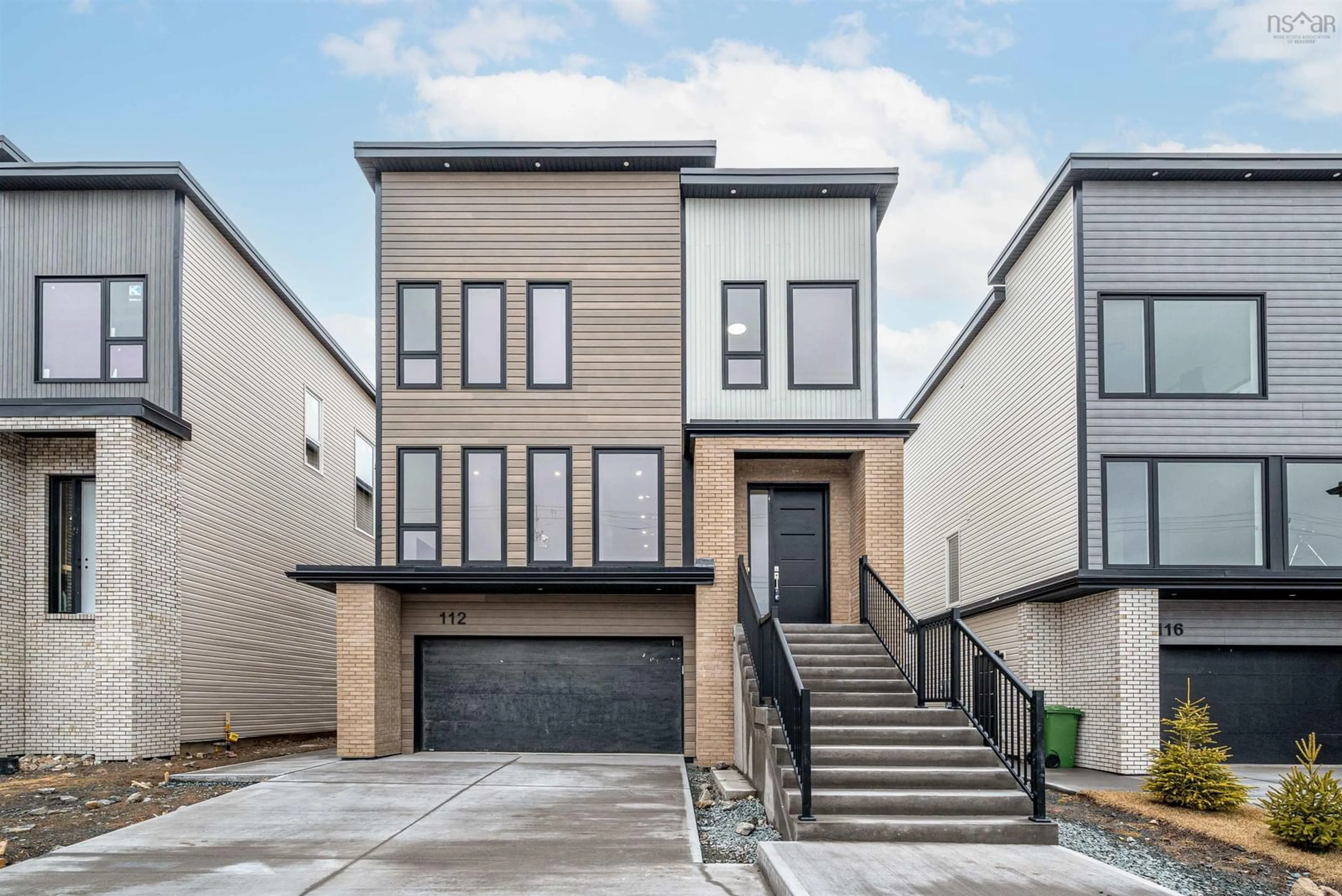Home with brick exterior material, street for 112 Samaa Court, Bedford West Nova Scotia B4B 0Y4