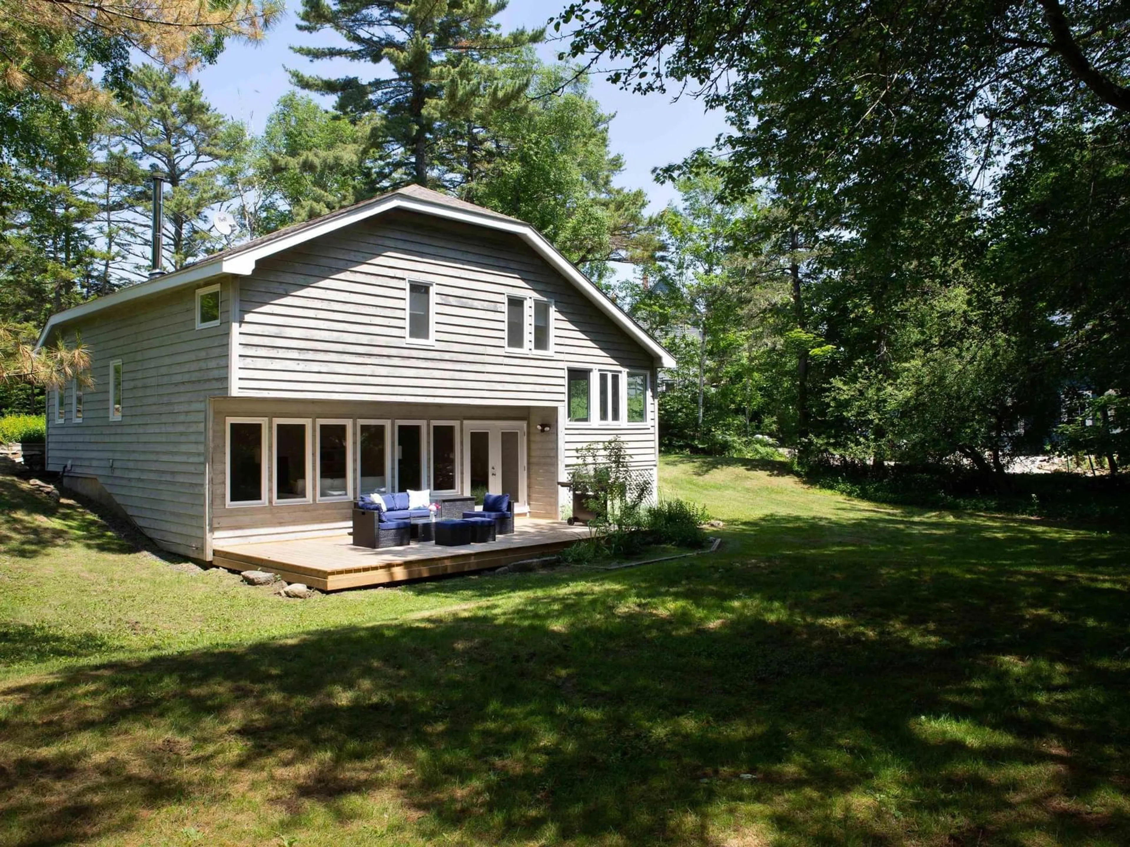 Home with vinyl exterior material, water/lake/river/ocean view for 4 Wilson Dr, Chester Nova Scotia B0J 1J0