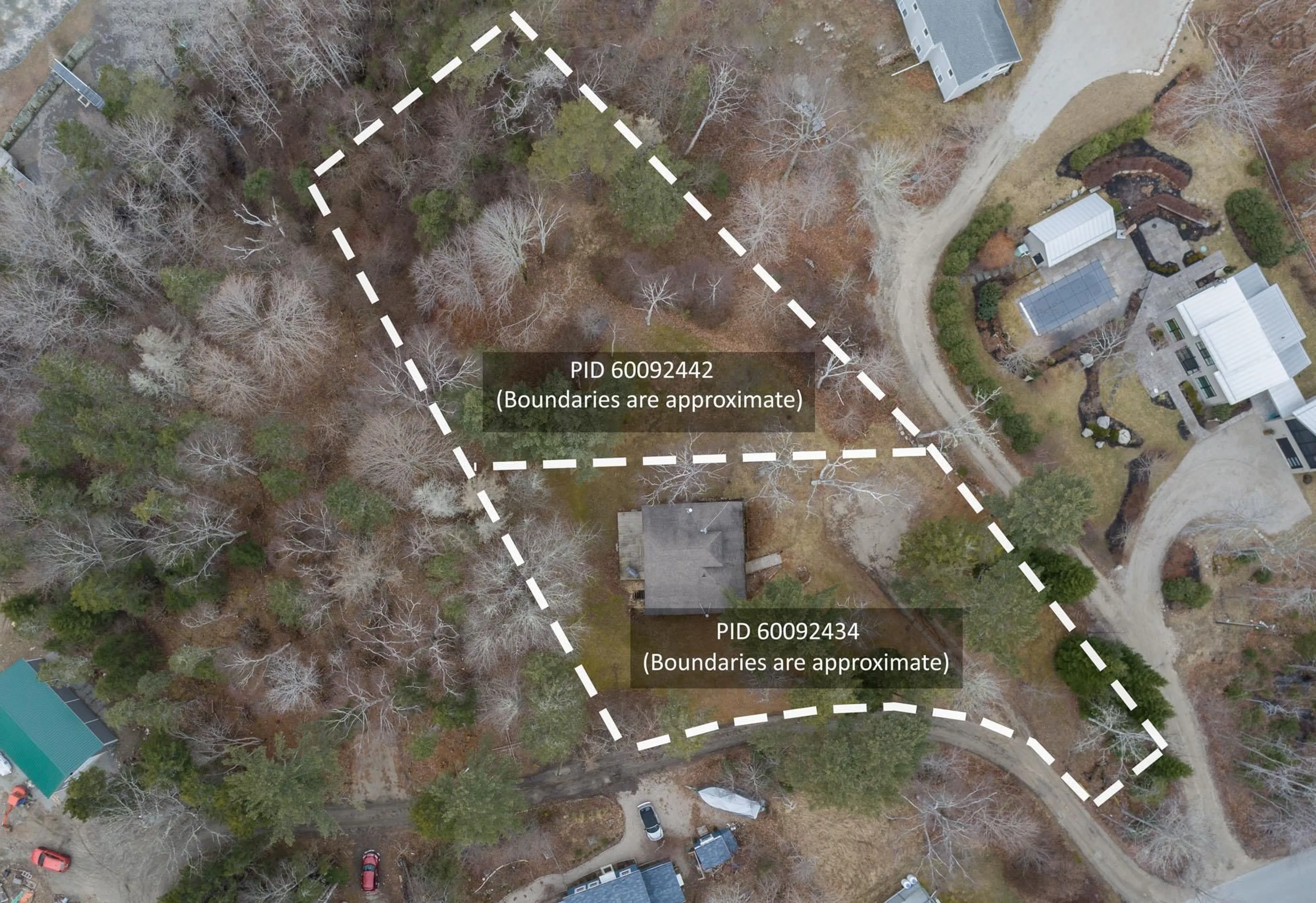 A pic from outside/outdoor area/front of a property/back of a property/a pic from drone, unknown for 4 Wilson Dr, Chester Nova Scotia B0J 1J0