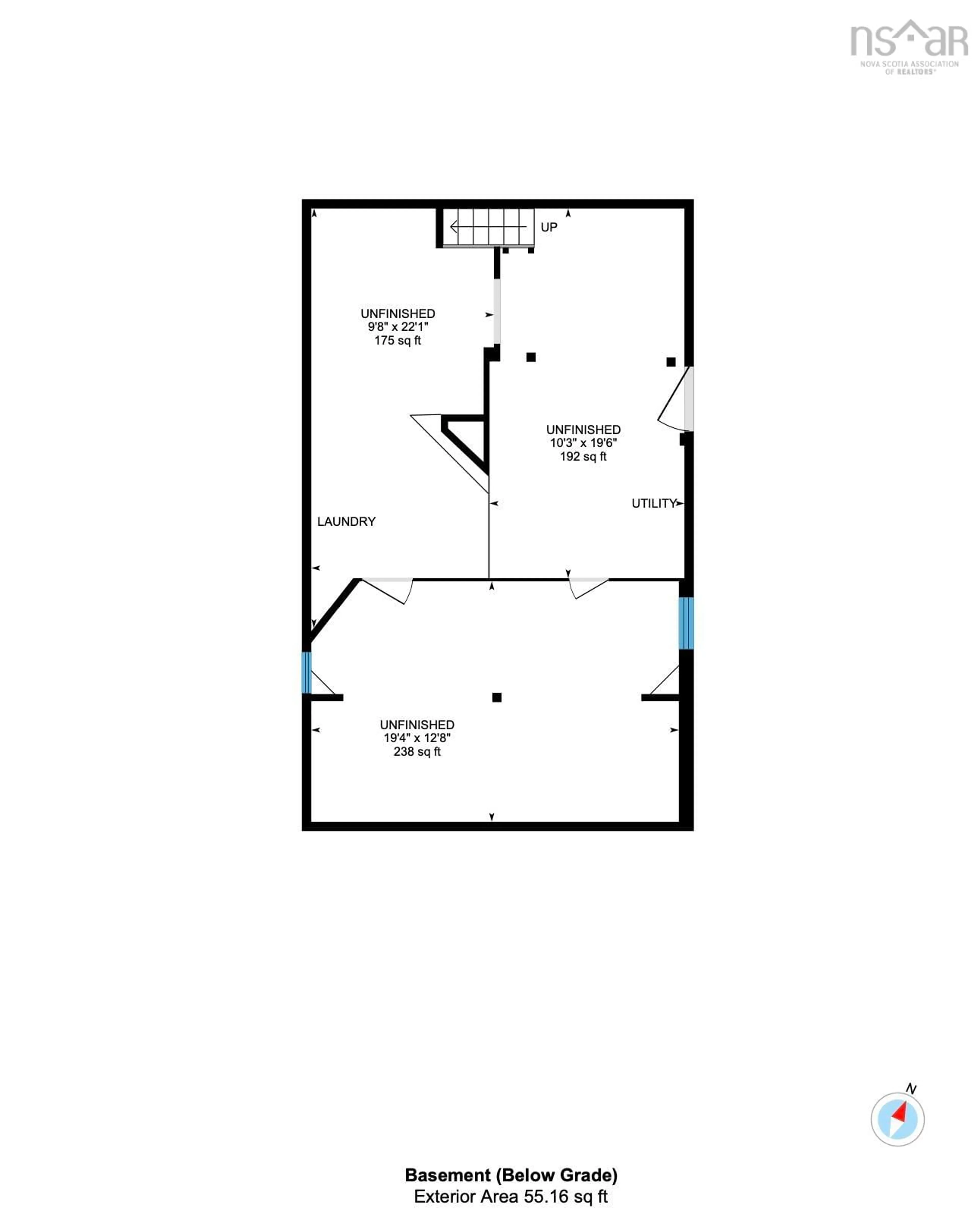 Floor plan for 53 Tulip St, Dartmouth Nova Scotia B3A 2S8
