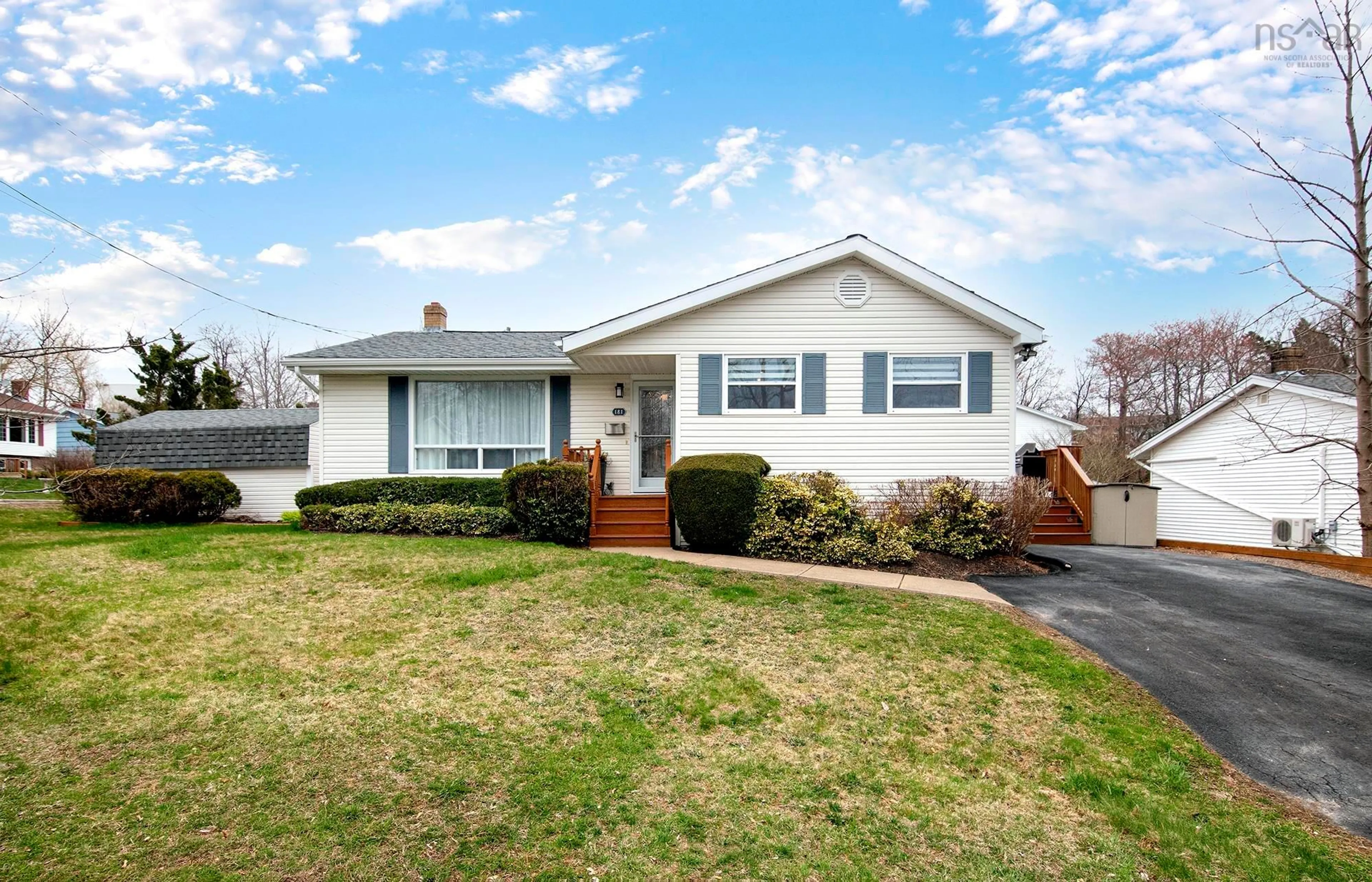 Home with vinyl exterior material, street for 181 Nordic Cres, Lower Sackville Nova Scotia B4C 2E4