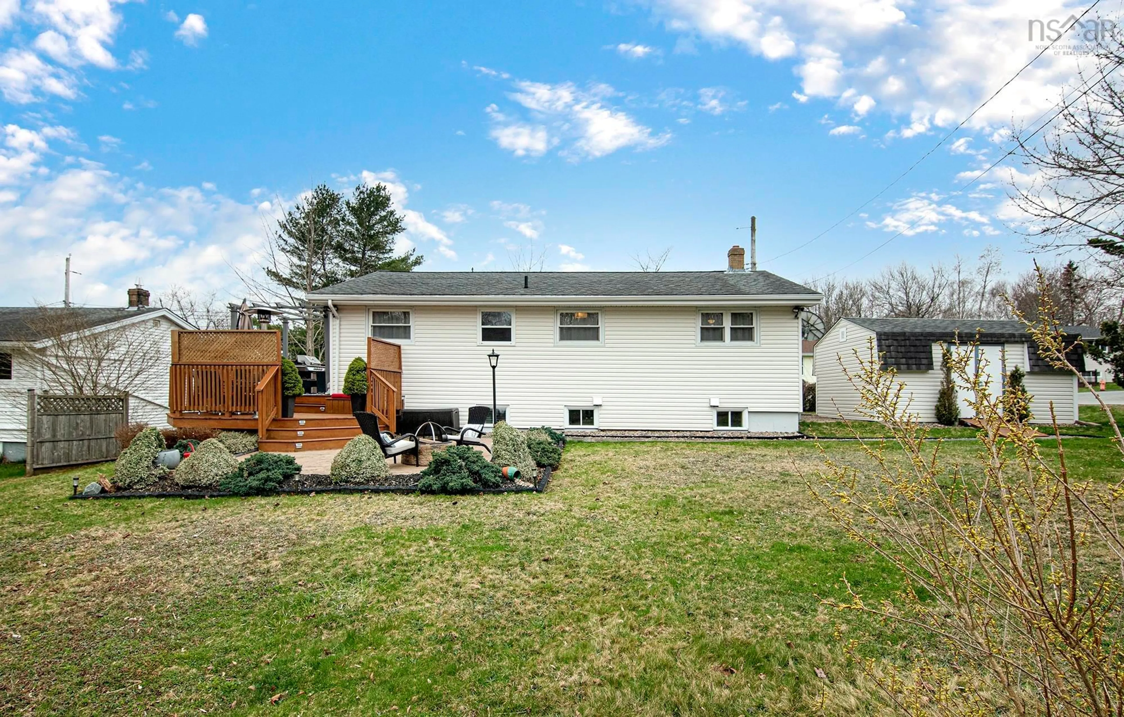 A pic from outside/outdoor area/front of a property/back of a property/a pic from drone, unknown for 181 Nordic Cres, Lower Sackville Nova Scotia B4C 2E4