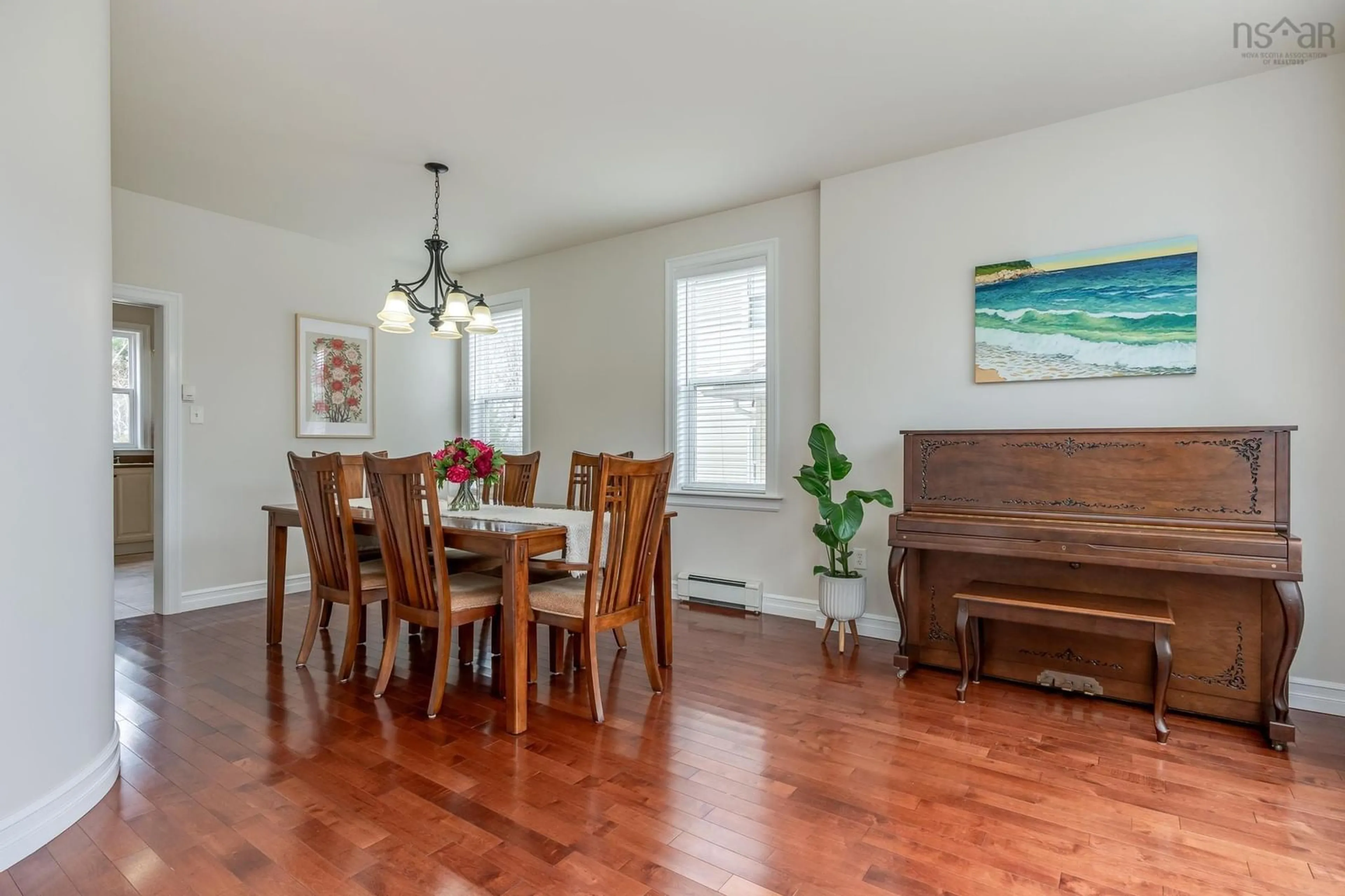 Dining room, wood/laminate floor for 25 Kingsbury Way, Bedford Nova Scotia B4A 4M5