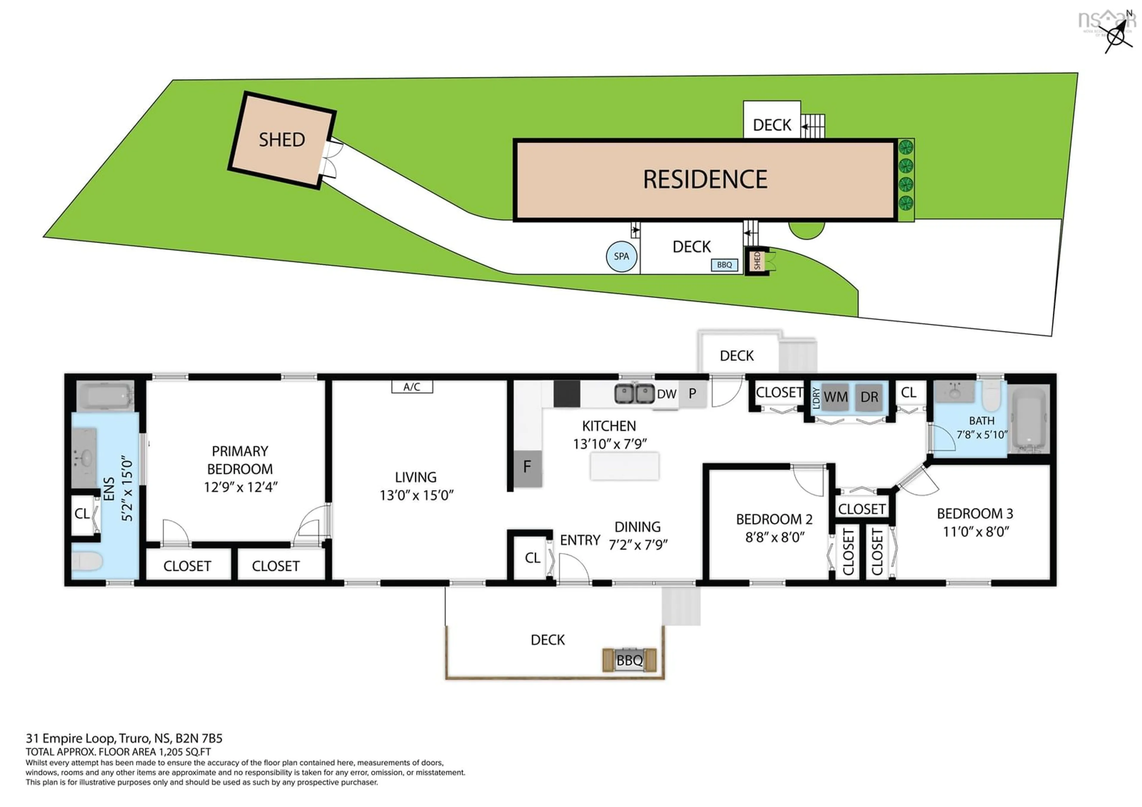Floor plan for 31 Empire Loop, Truro Nova Scotia B2N 7B5