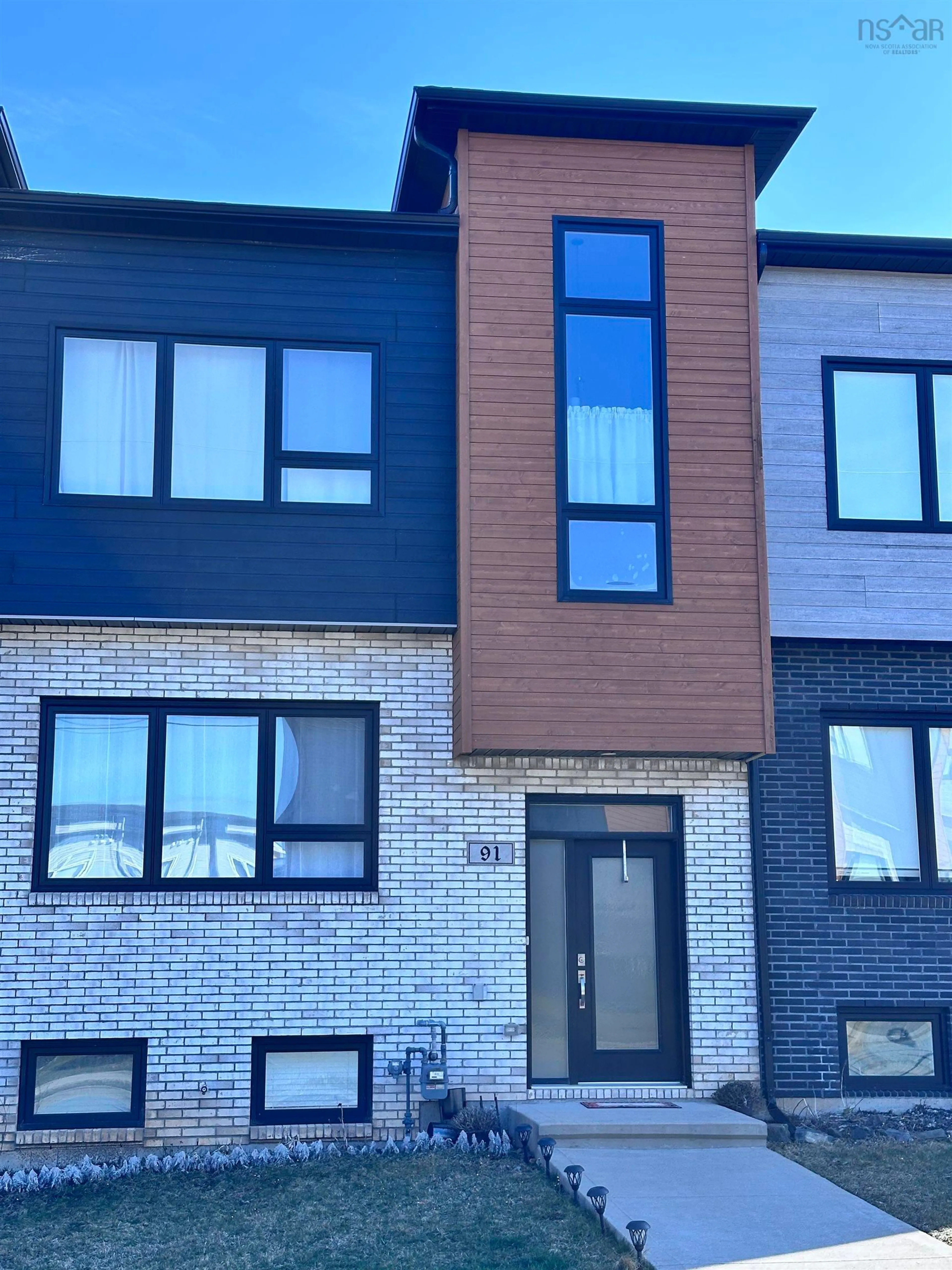 Home with brick exterior material, street for 91 Eliza Ritchie Cres, Halifax Nova Scotia B3M 4R3