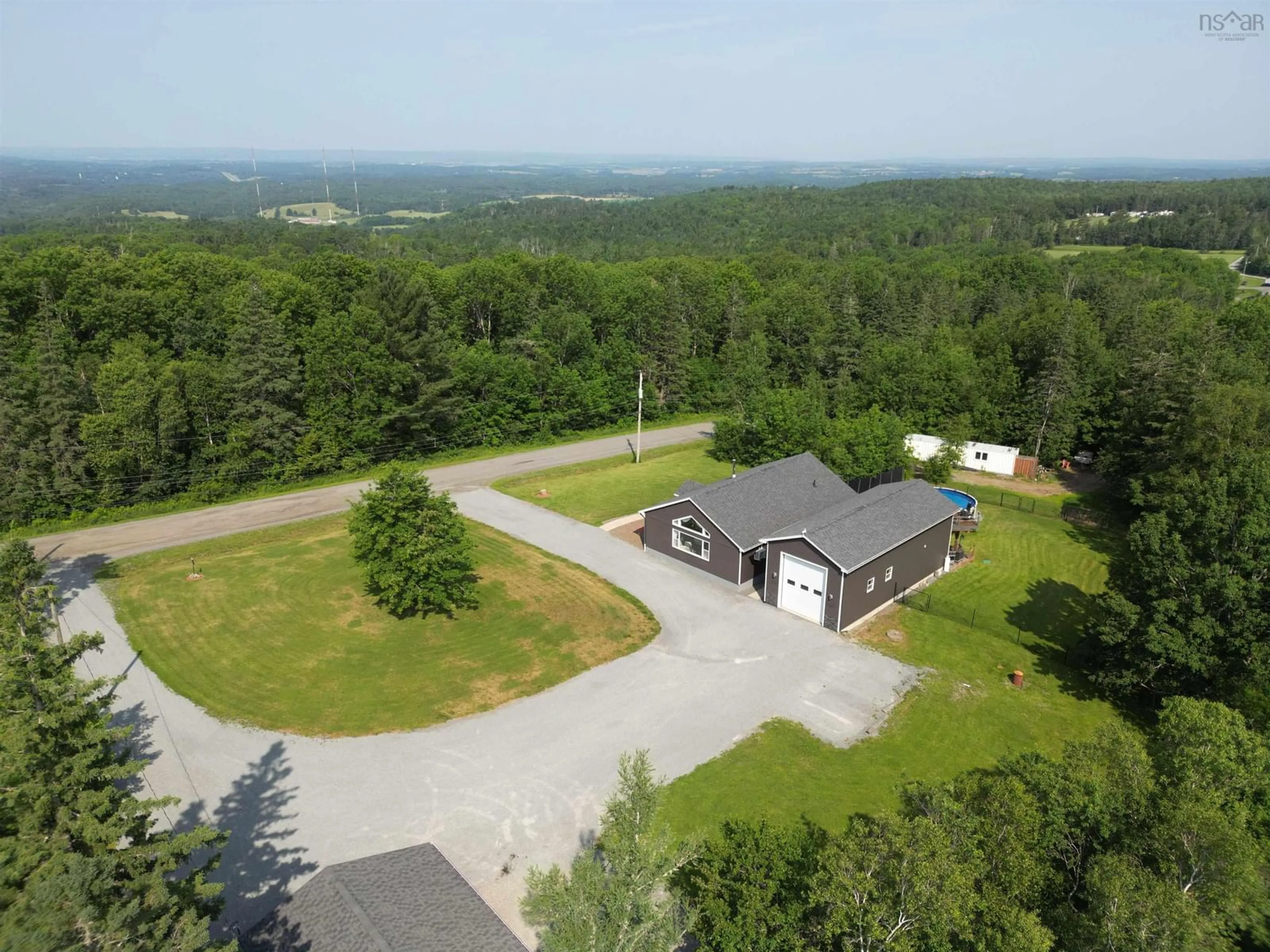 A pic from outside/outdoor area/front of a property/back of a property/a pic from drone, unknown for 82 Beech Brook Rd, Ardoise Nova Scotia B0N 1L0