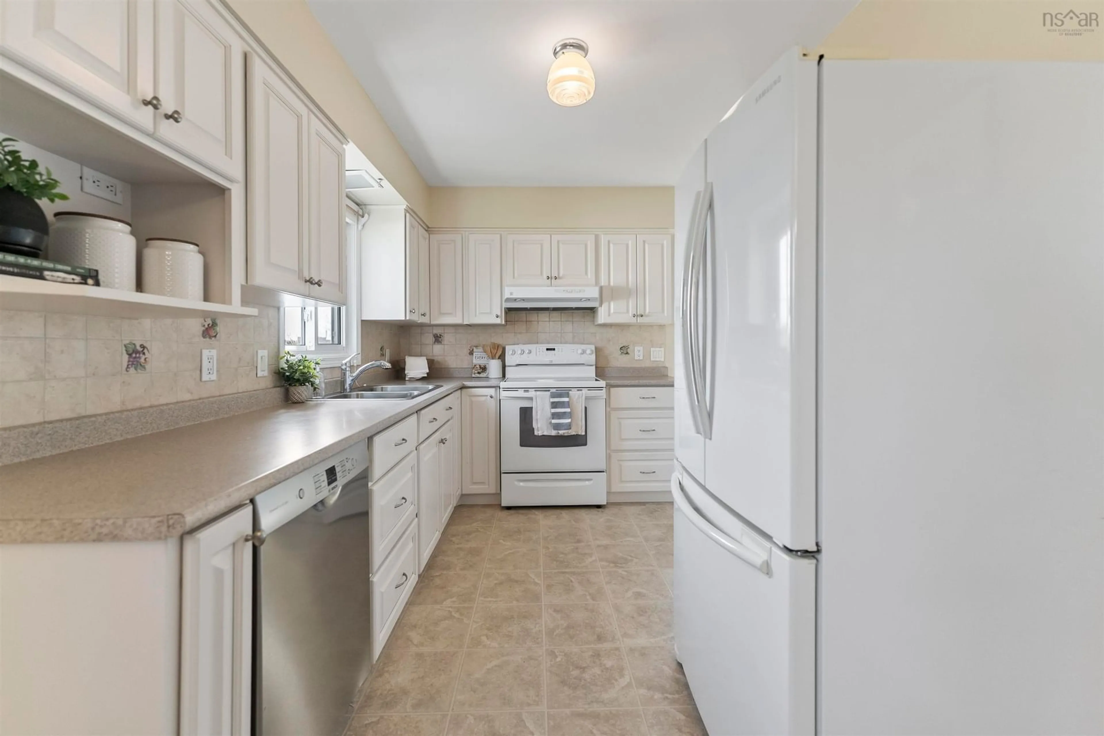 Standard kitchen, ceramic/tile floor for 81 Oceanlea Dr, Eastern Passage Nova Scotia B3G 1E4