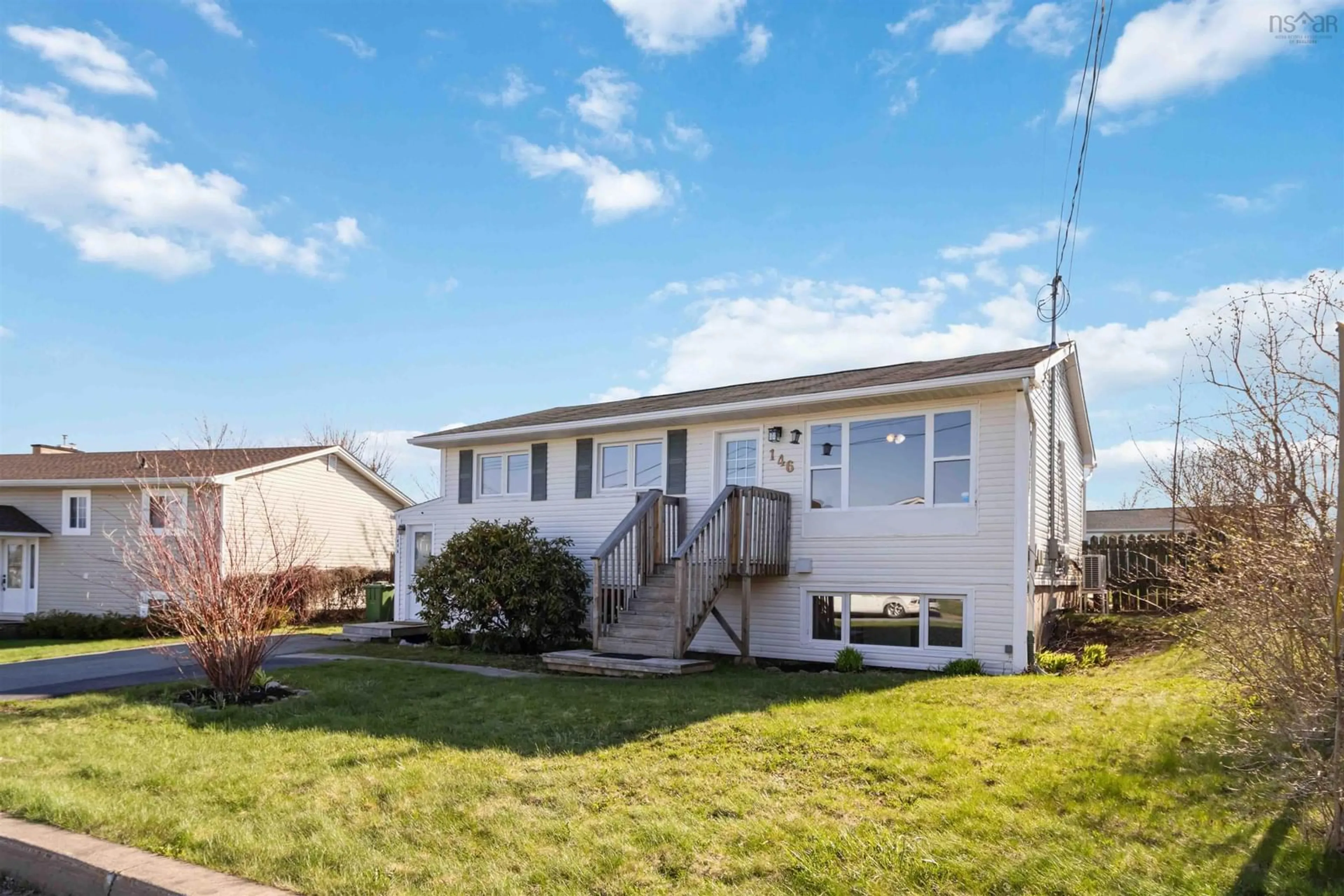 Home with vinyl exterior material, street for 146 Amaranth Cres, Cole Harbour Nova Scotia B2W 4C1