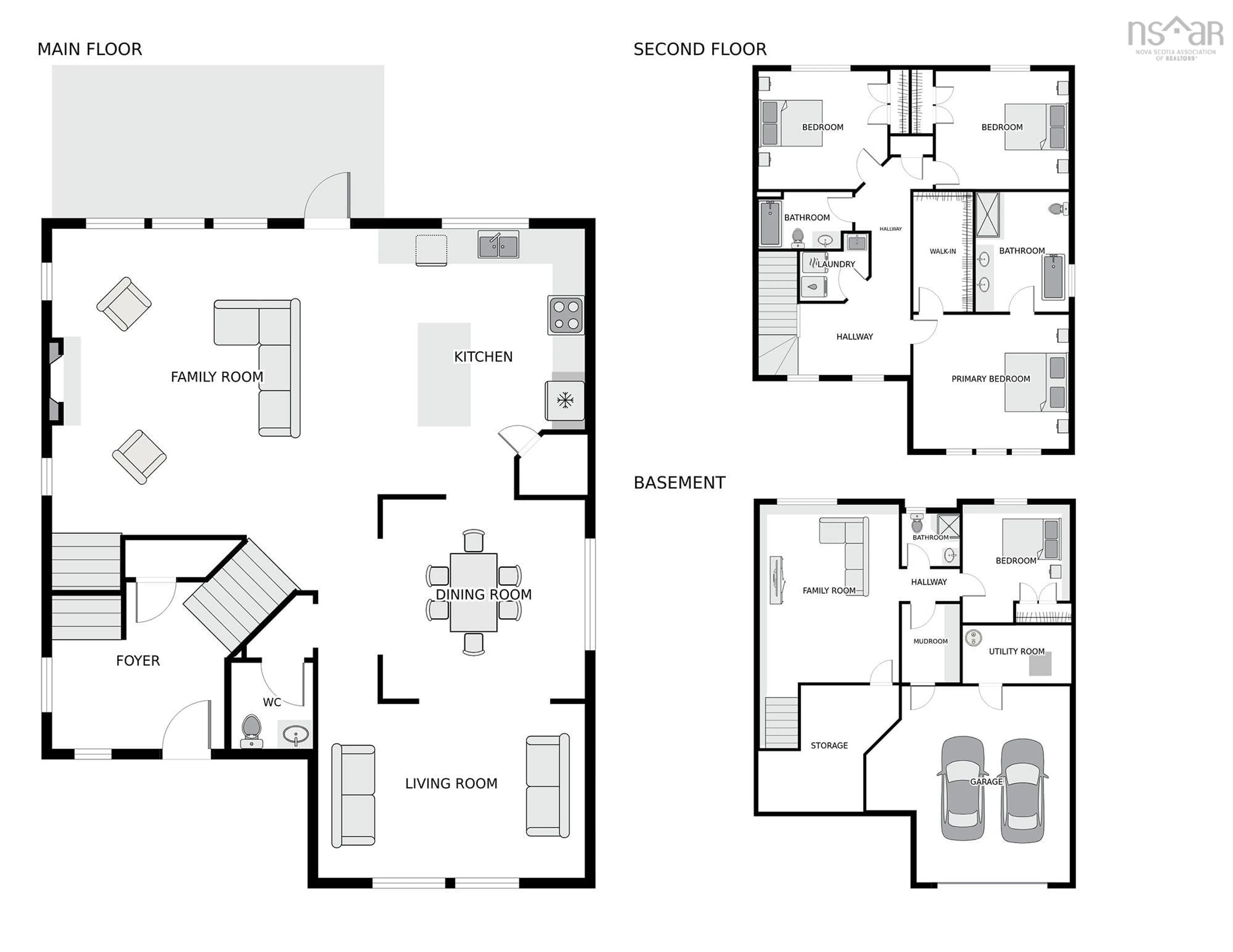 Floor plan for 53 Hollyhock Way, Bedford Nova Scotia B3B 0H7