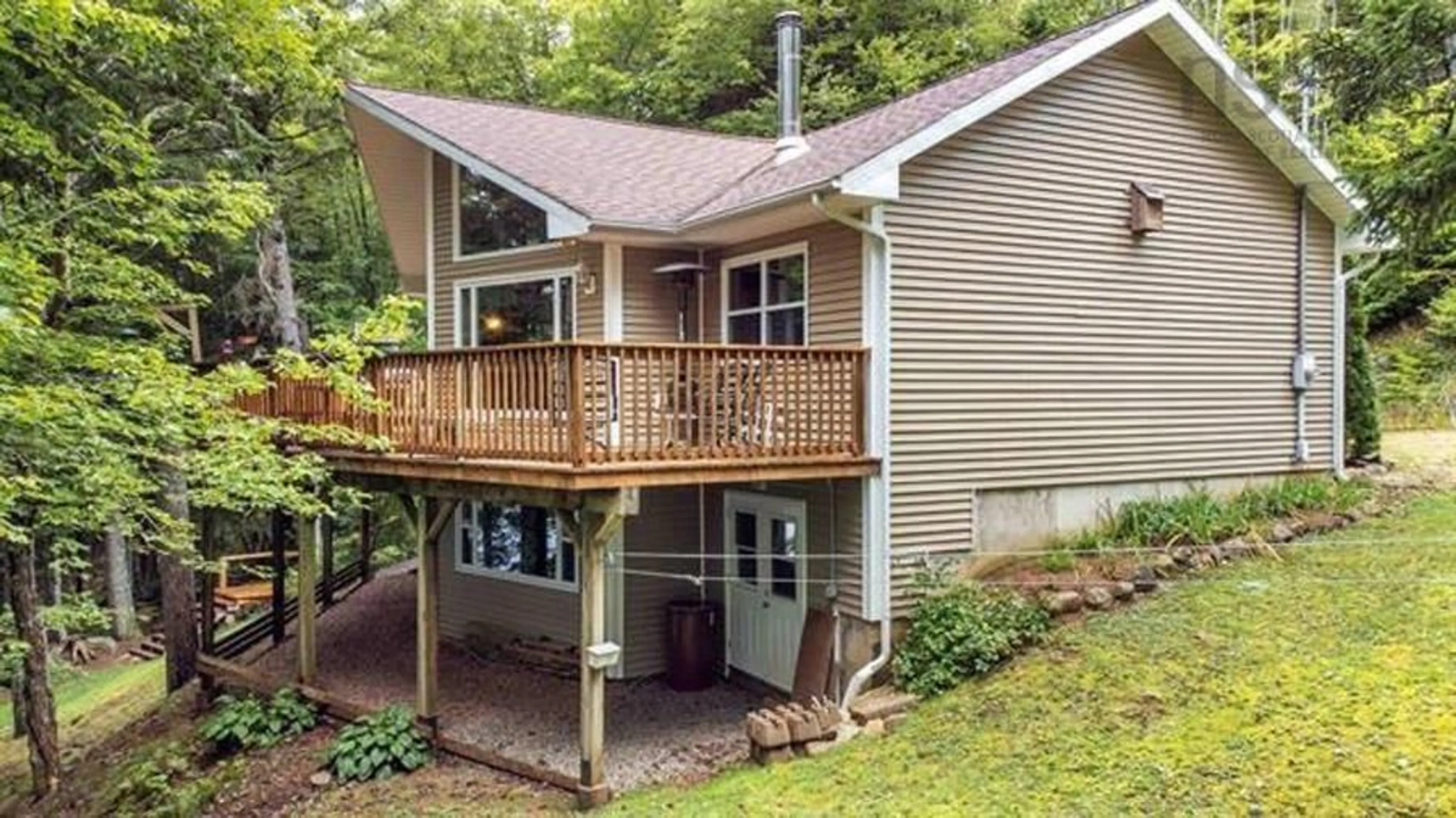 Home with vinyl exterior material, water/lake/river/ocean view for 93 South Point Lane, Franey Corner Nova Scotia B0R 1A0