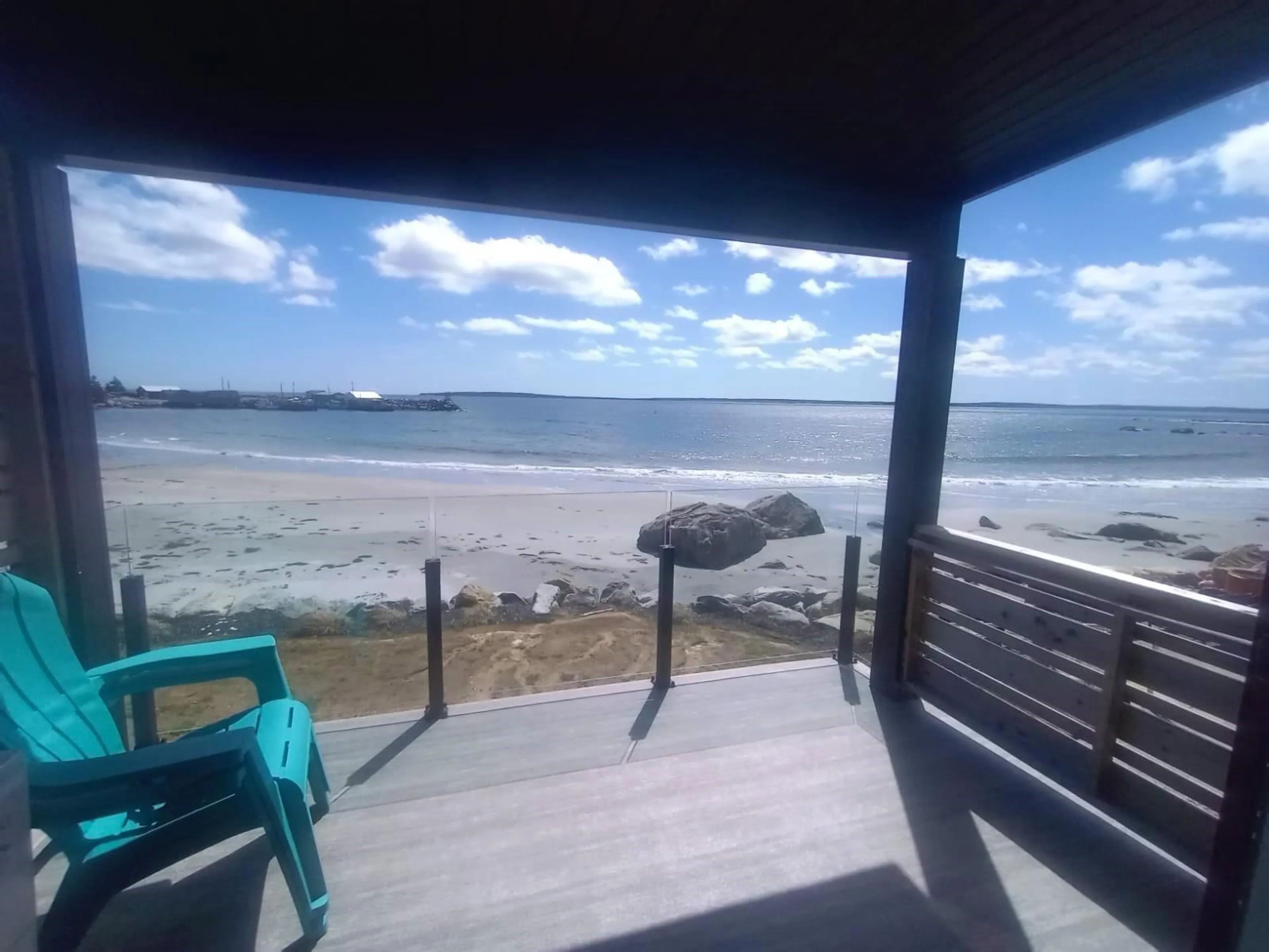 Patio, water/lake/river/ocean view for 6755 Highway 3 #Unit 3, Hunts Point Nova Scotia B0T 1G0
