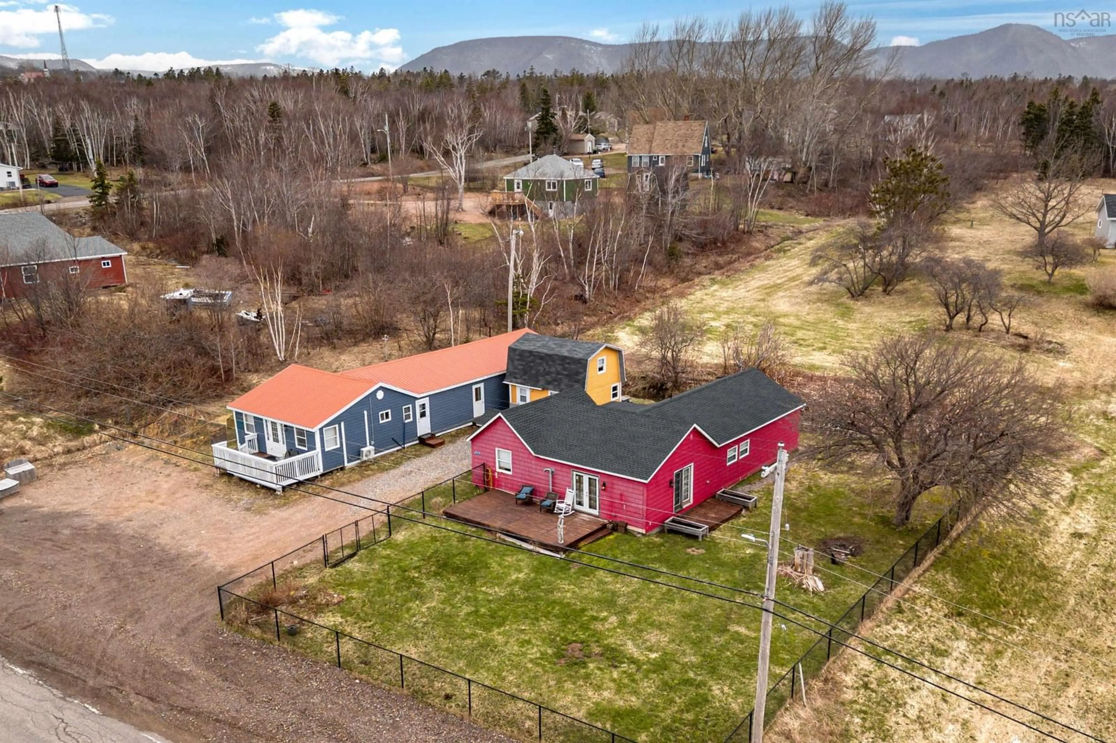 A pic from outside/outdoor area/front of a property/back of a property/a pic from drone, unknown for 29377 Cabot Trail, Cape North Nova Scotia B0C 1G0