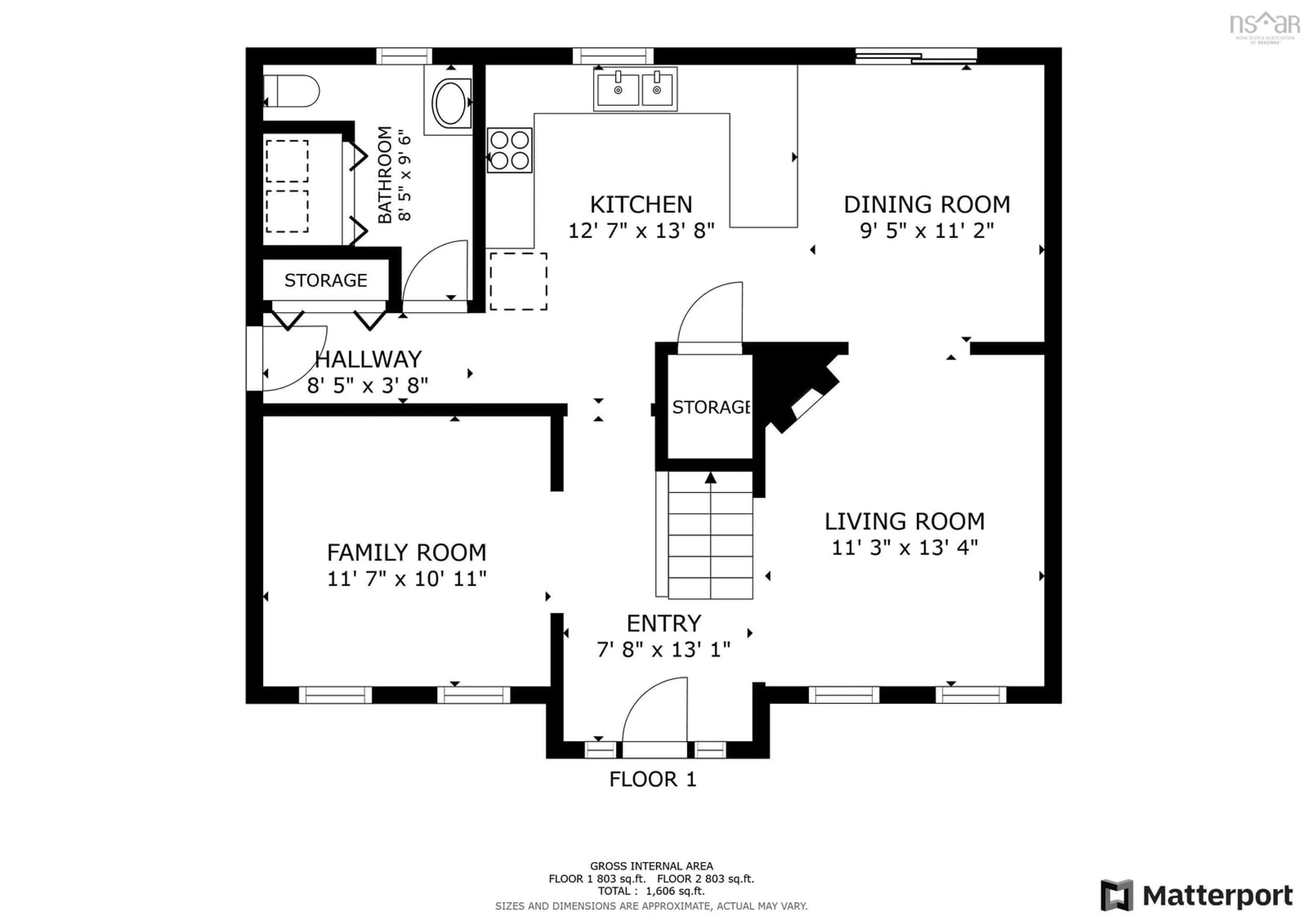 Floor plan for 360 Tattenham Cres, Hammonds Plains Nova Scotia B4B 1V2