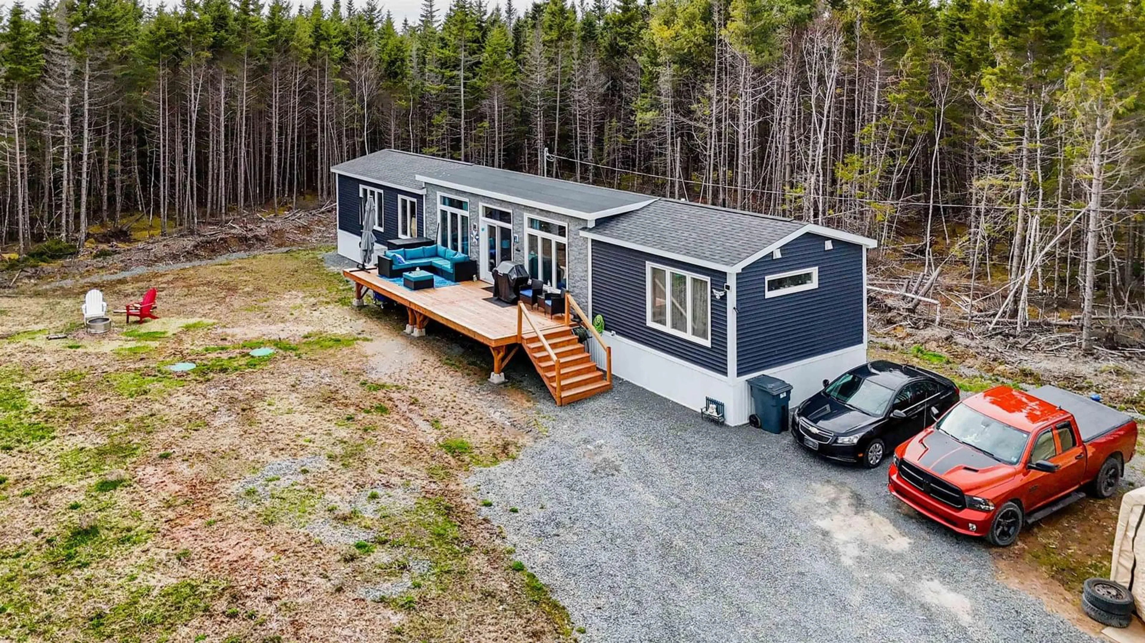 A pic from outside/outdoor area/front of a property/back of a property/a pic from drone, unknown for 17 Anthonys Lane, Rawdon Nova Scotia B0N 1Z0