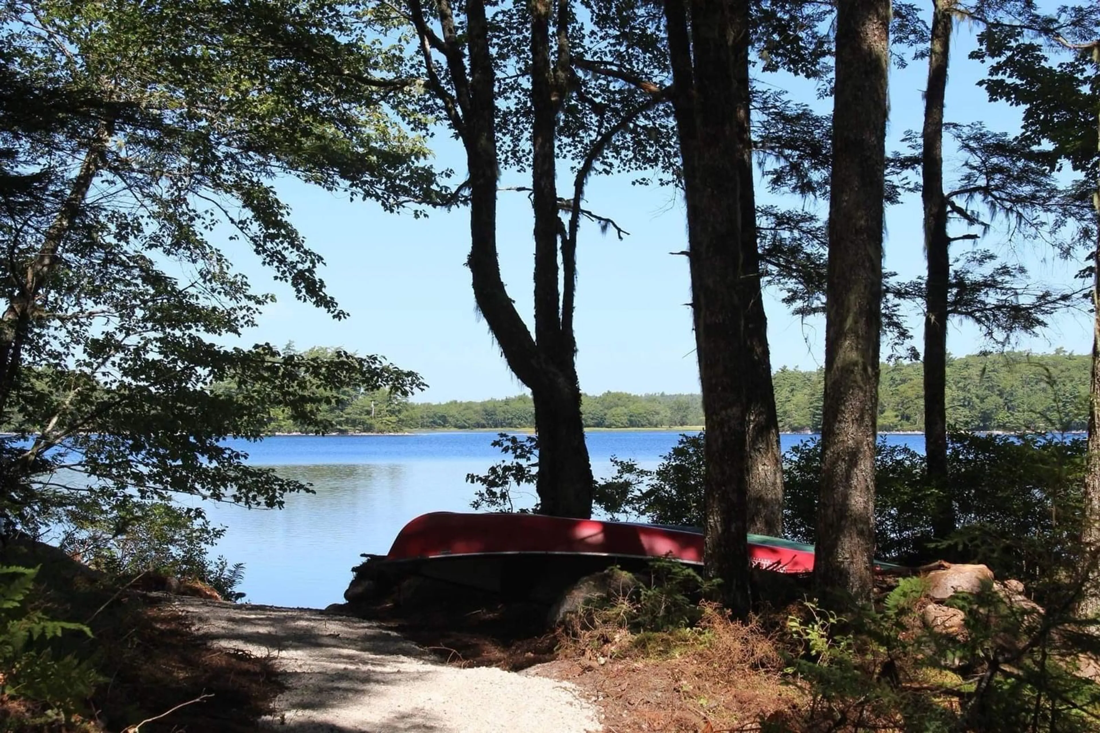 Patio, water/lake/river/ocean view for 124 Roseway Dr, Upper Ohio Nova Scotia B0T 1W0