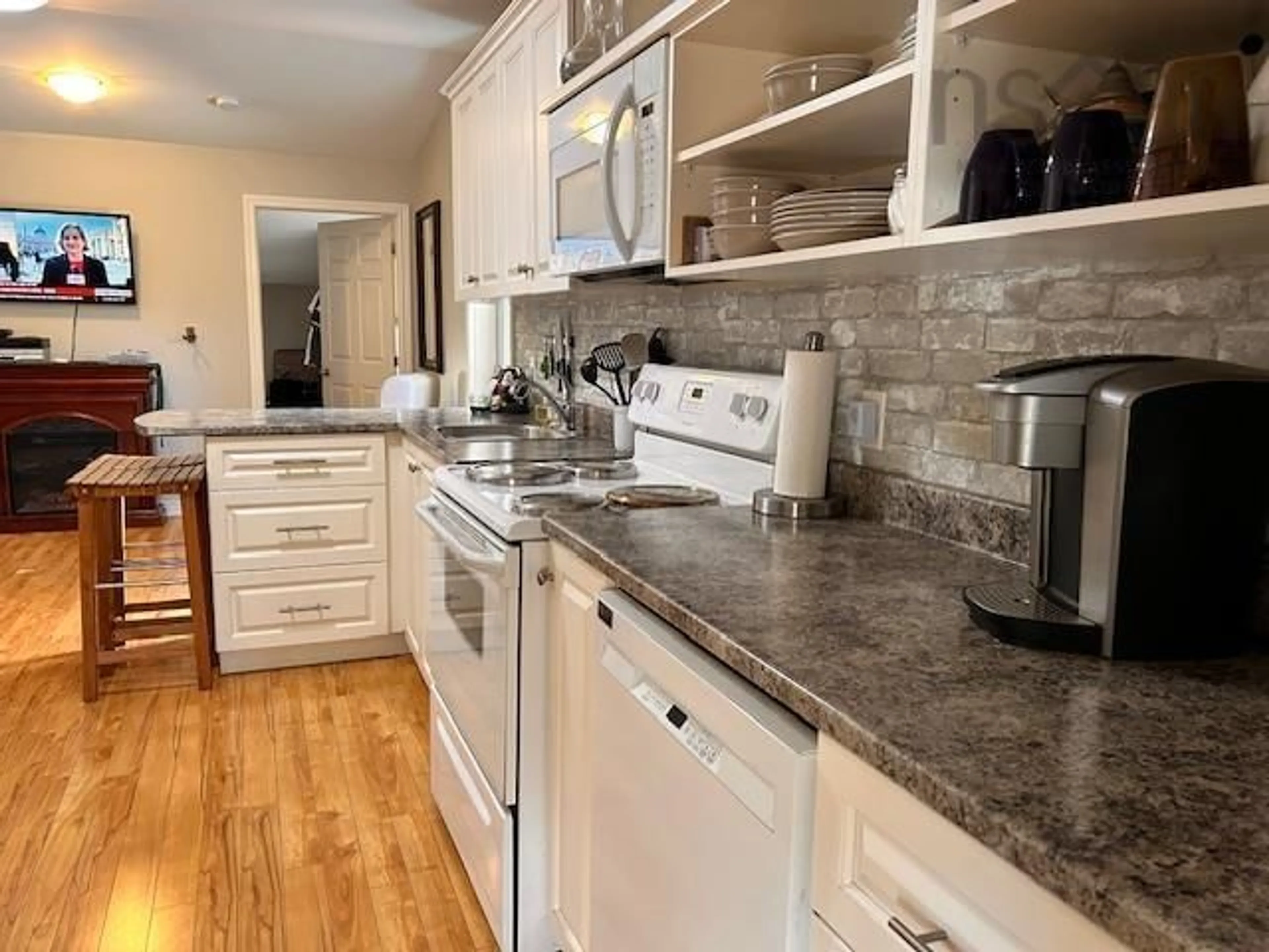 Open concept kitchen, ceramic/tile floor for 12 Jessica Lynn Dr, Enfield Nova Scotia B2T 1H1