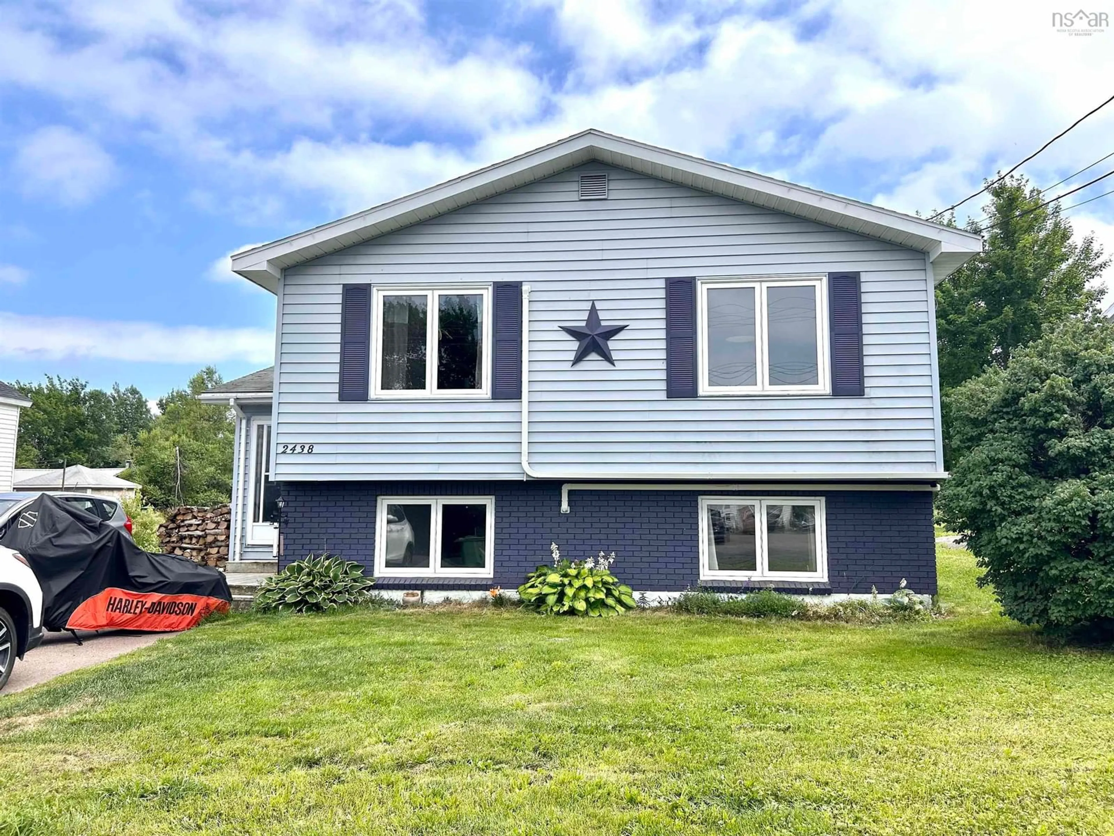 Home with vinyl exterior material, building for 2438 Athol Rd, Athol Road Nova Scotia B0M 1X0