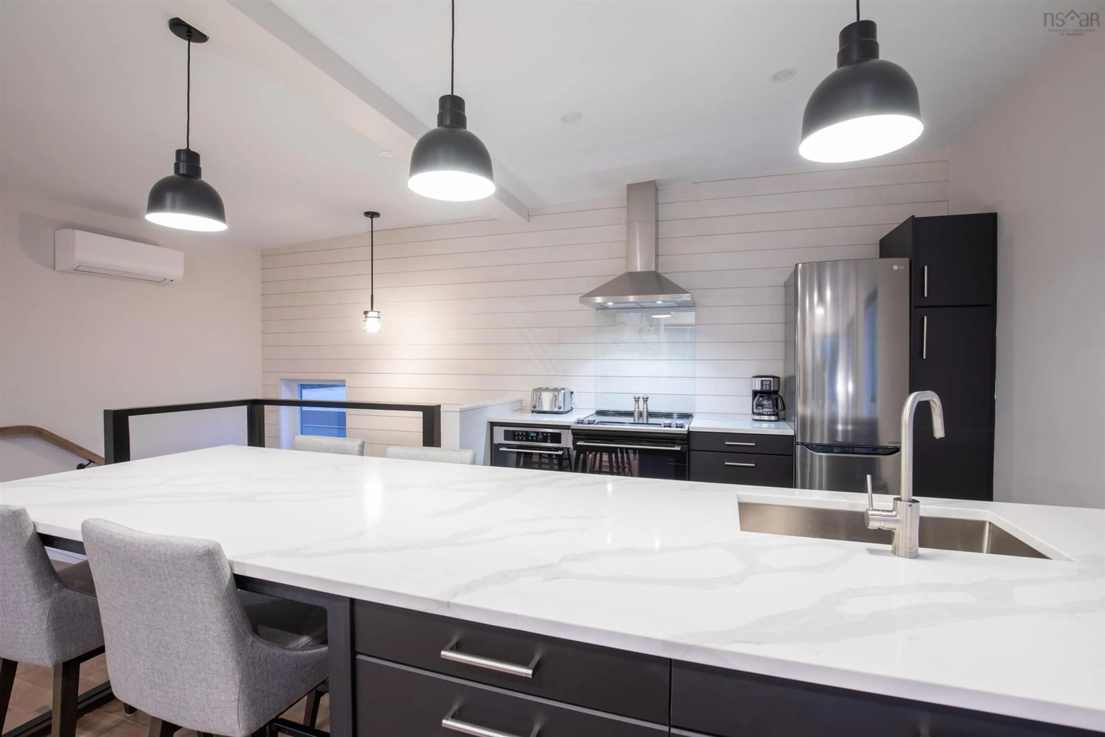 Contemporary kitchen, ceramic/tile floor for 3170 Isleville St, Halifax Nova Scotia B3K 3Y3