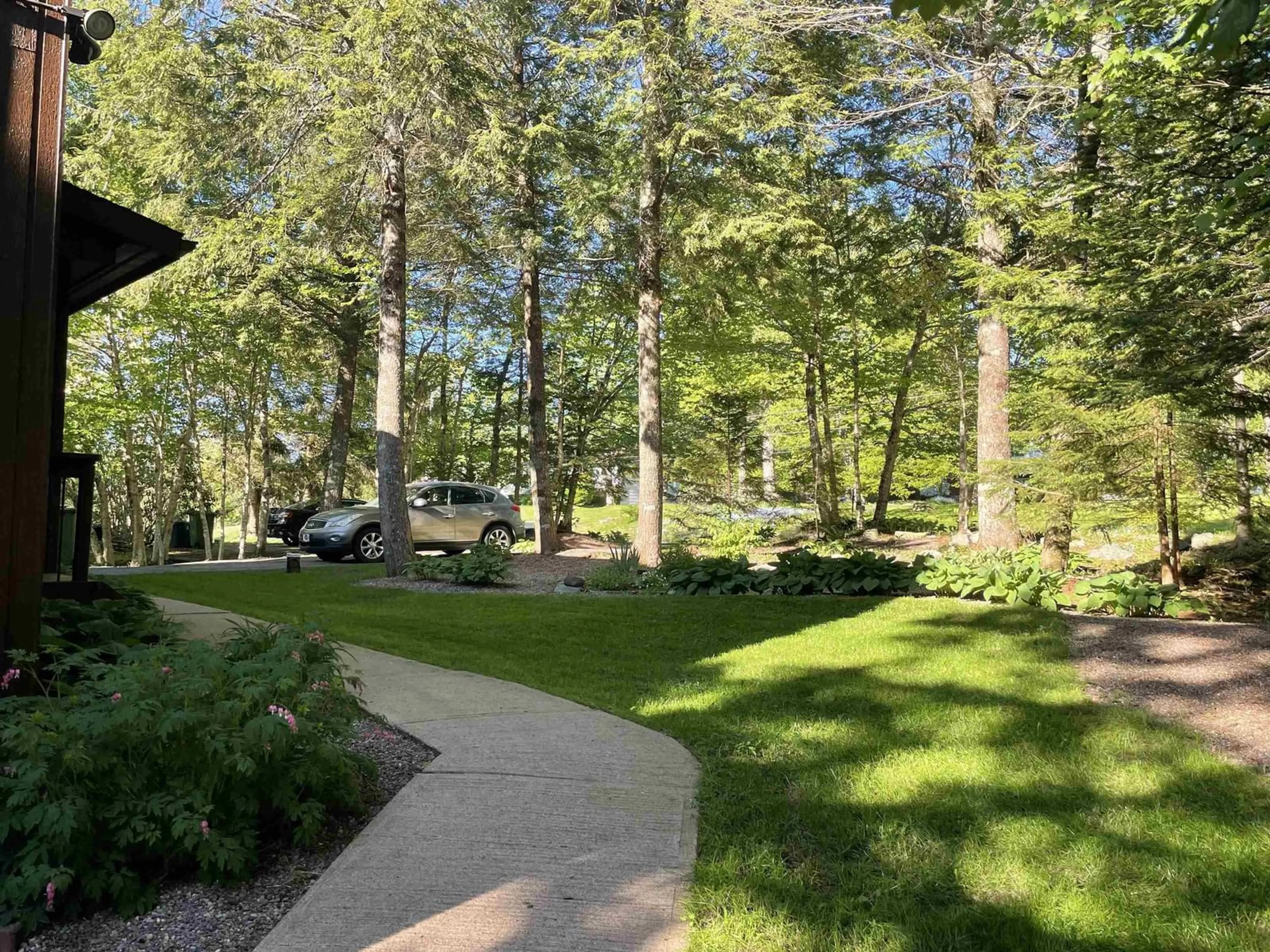 A pic from outside/outdoor area/front of a property/back of a property/a pic from drone, forest/trees view for 82 Southwood Rd, Hammonds Plains Nova Scotia B3Z 1K5