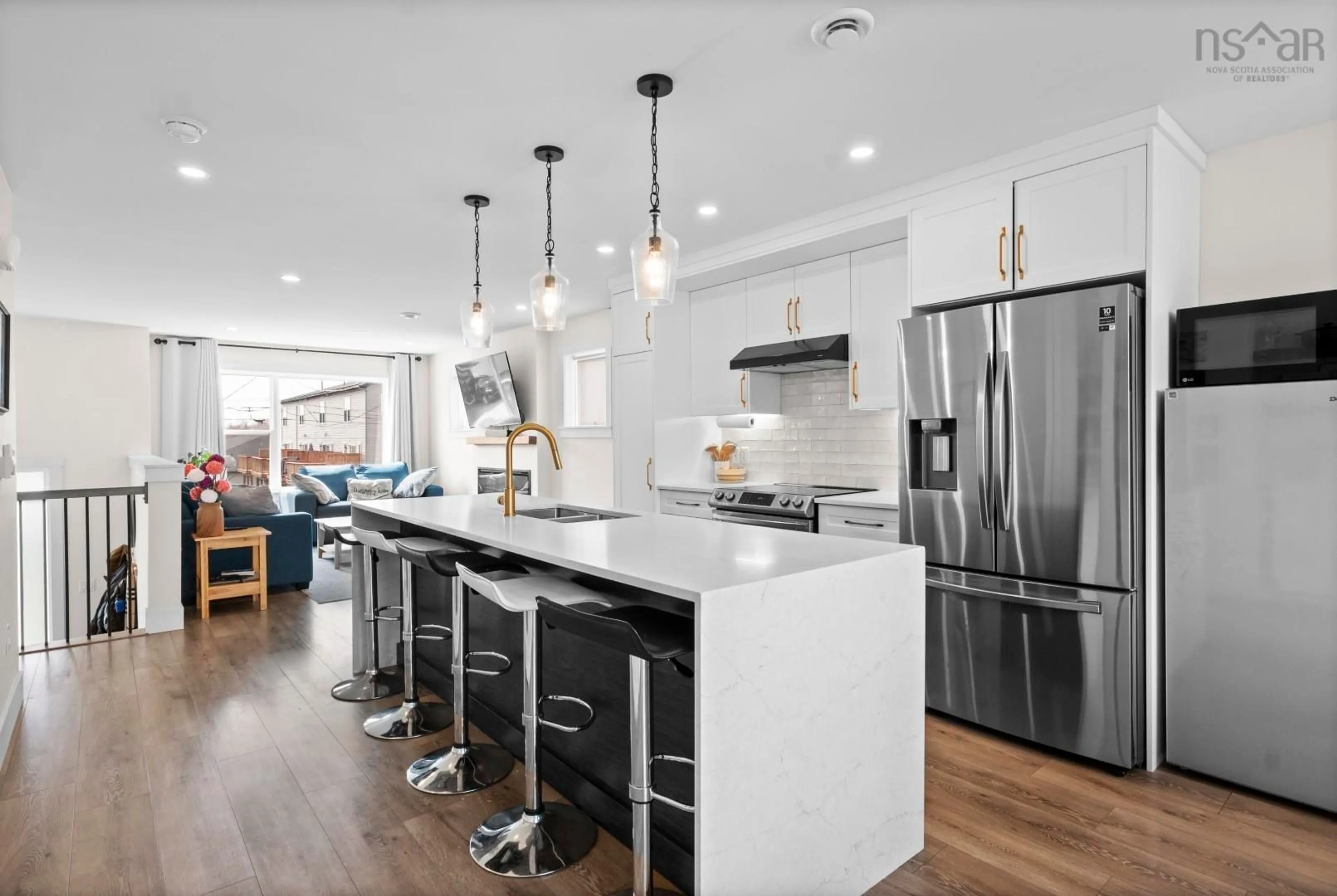 Open concept kitchen, unknown for 5 Sam Cres, Elmsdale Nova Scotia B2T 0A6