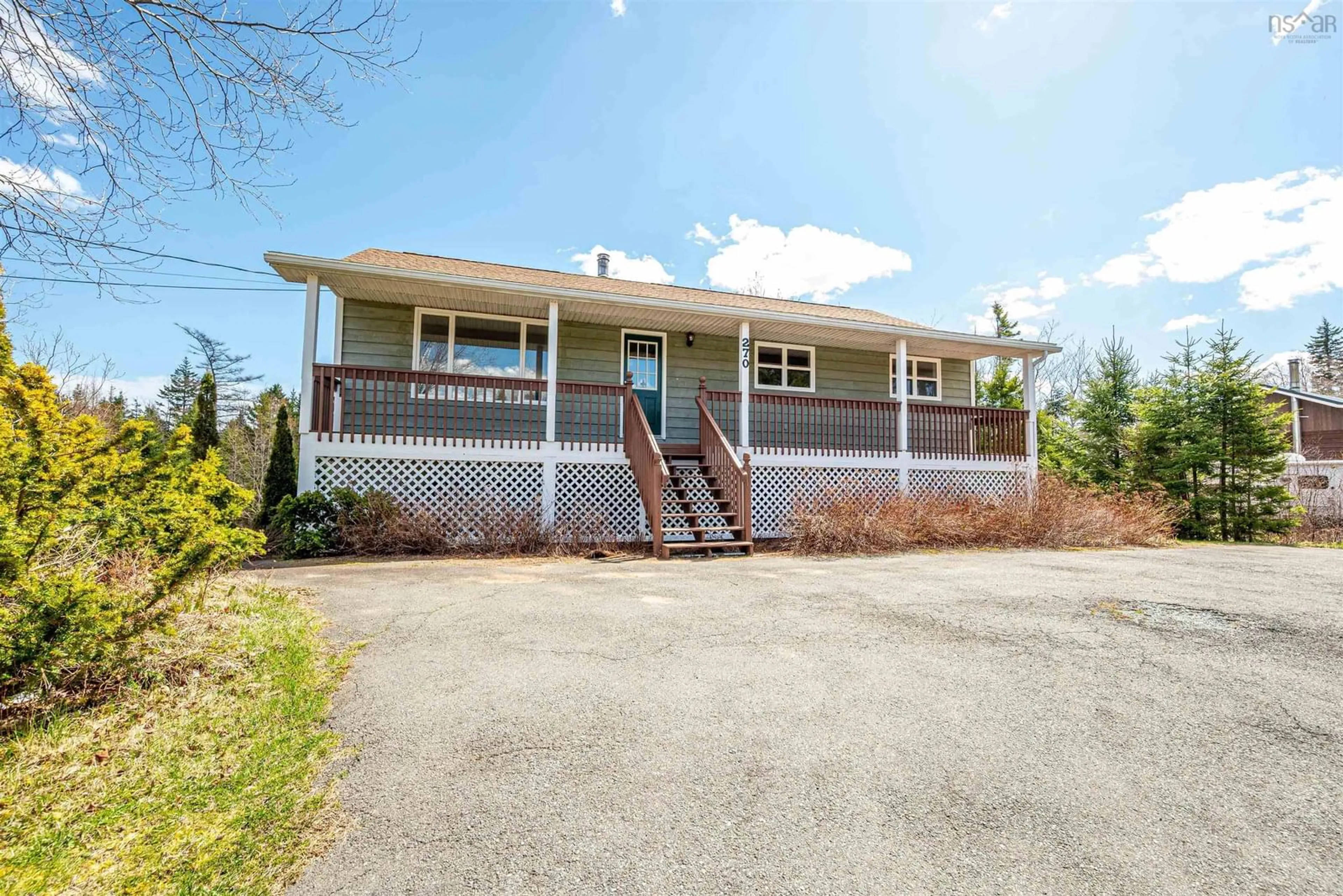 Home with vinyl exterior material, street for 270 Pearson Dr, Head Of Chezzetcook Nova Scotia B0J 2L0