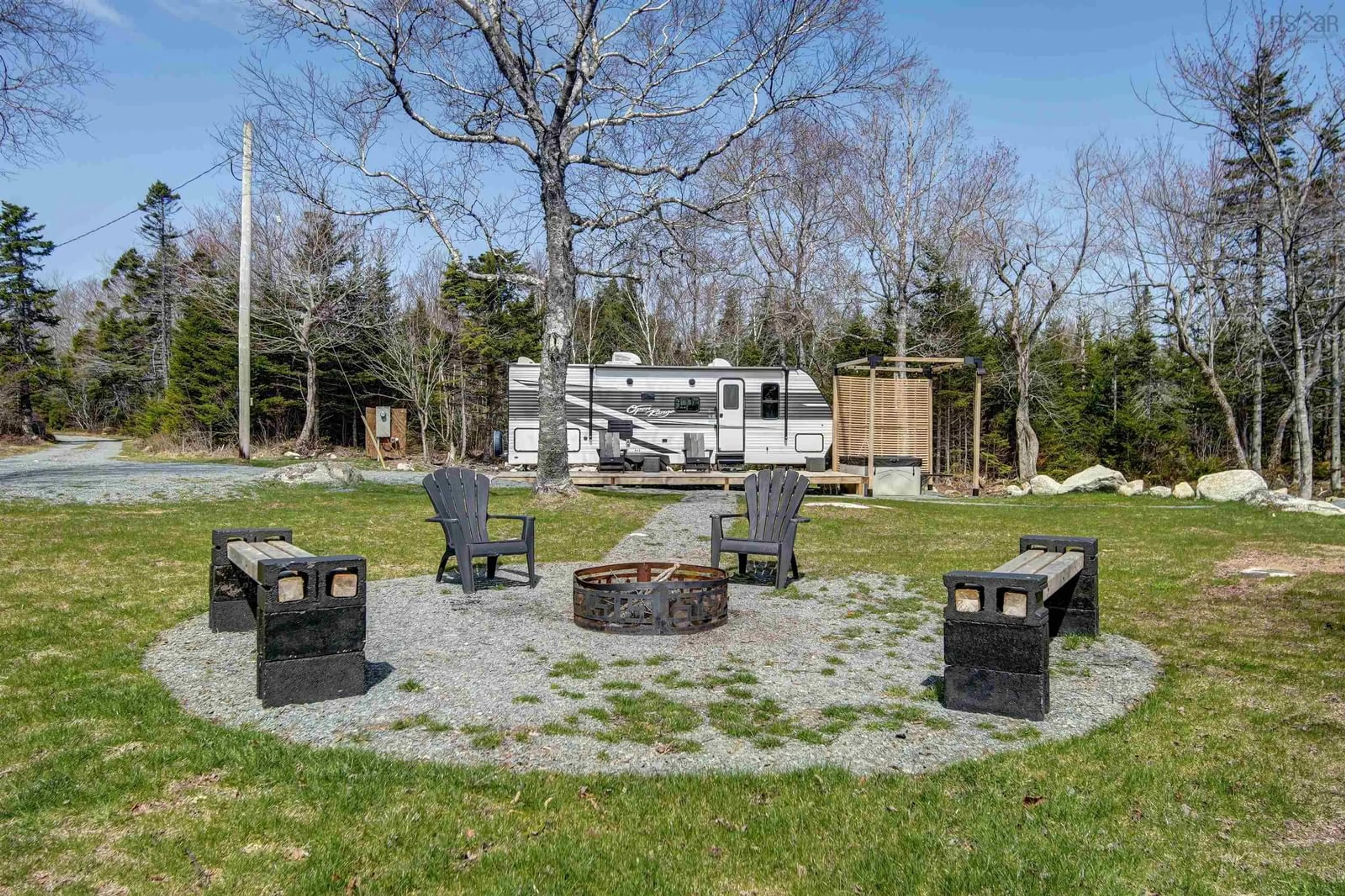 Patio, unknown for 197 Peters Lake Rd, Hatchet Lake Nova Scotia B3T 1P6