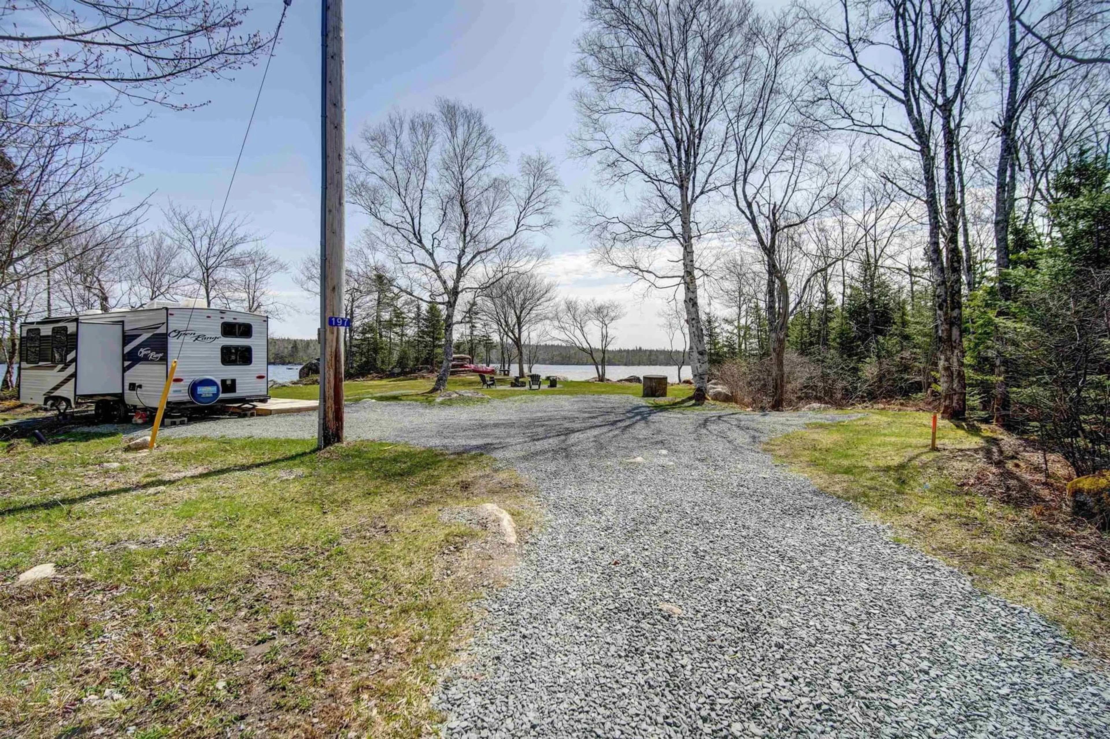 A pic from outside/outdoor area/front of a property/back of a property/a pic from drone, water/lake/river/ocean view for 197 Peters Lake Rd, Hatchet Lake Nova Scotia B3T 1P6