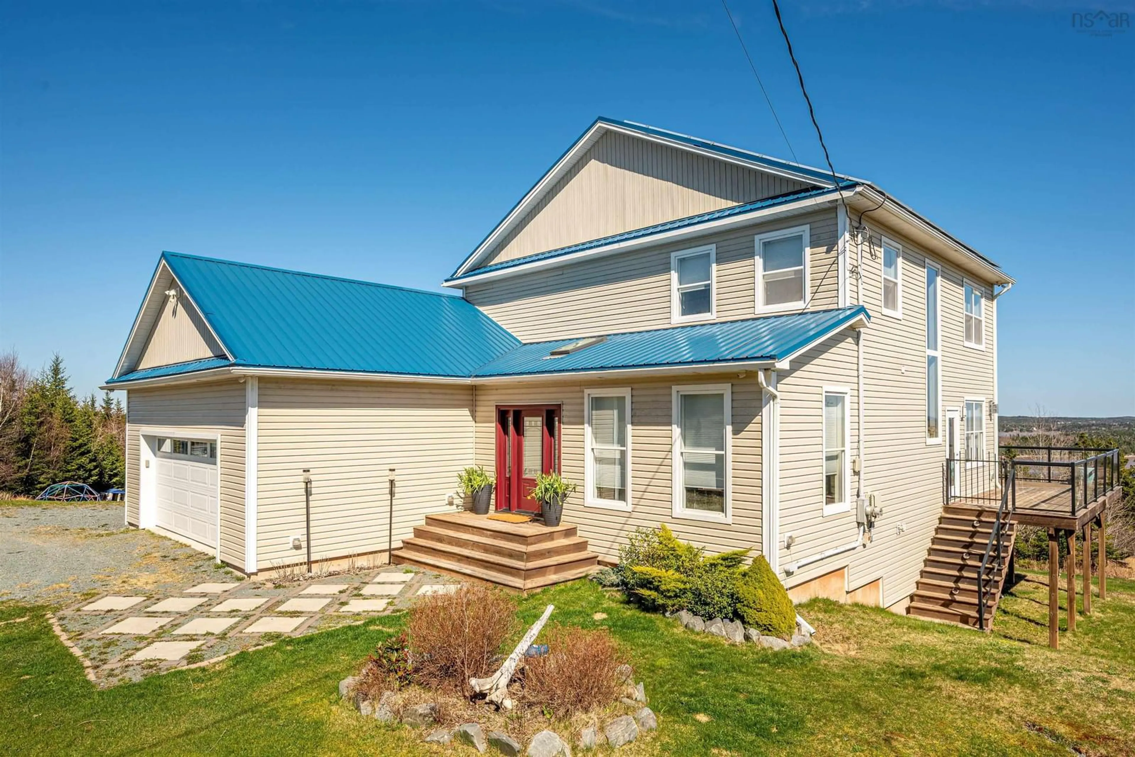 Home with vinyl exterior material, building for 46 Deerfoot Ridge, West Chezzetcook Nova Scotia B0J 2L0