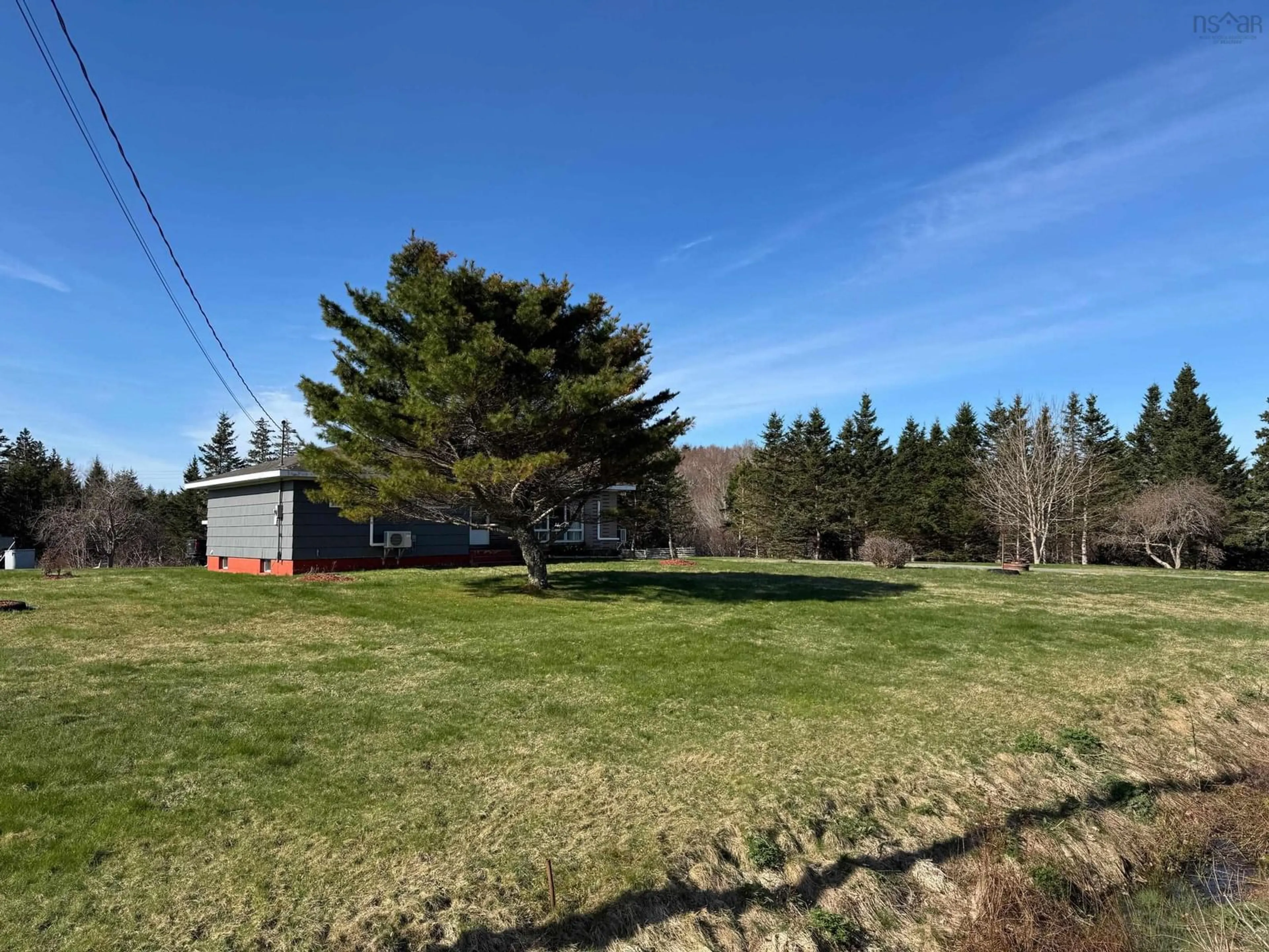 A pic from outside/outdoor area/front of a property/back of a property/a pic from drone, unknown for 1421 Greenville Rd, Hebron Nova Scotia B5A 5H8