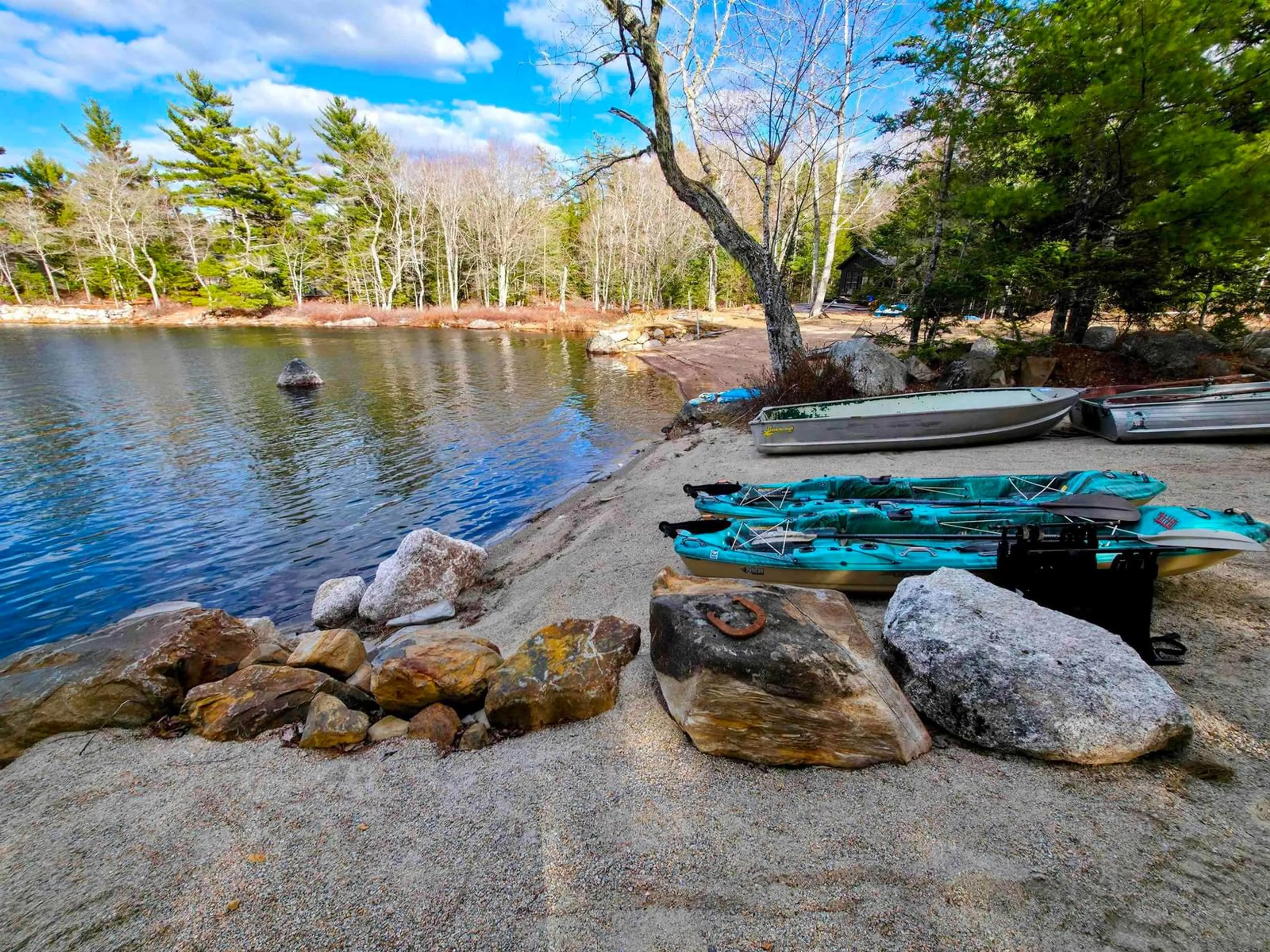 Patio, water/lake/river/ocean view for 138 Sheldon And Ruby Lane, Chester Grant Nova Scotia B0J 1K0