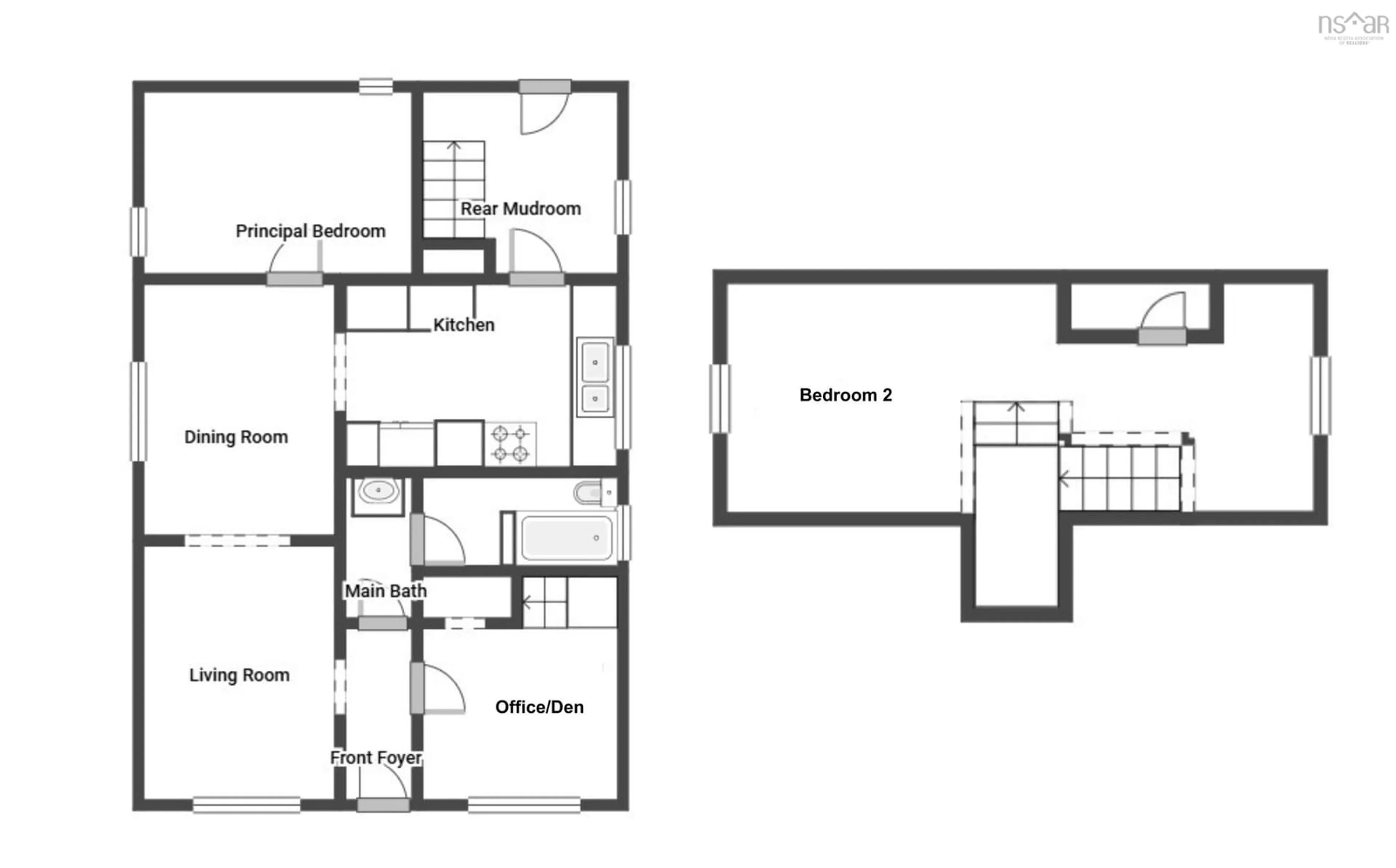Floor plan for 13 Mackenzie St, Dartmouth Nova Scotia B2W 1B1