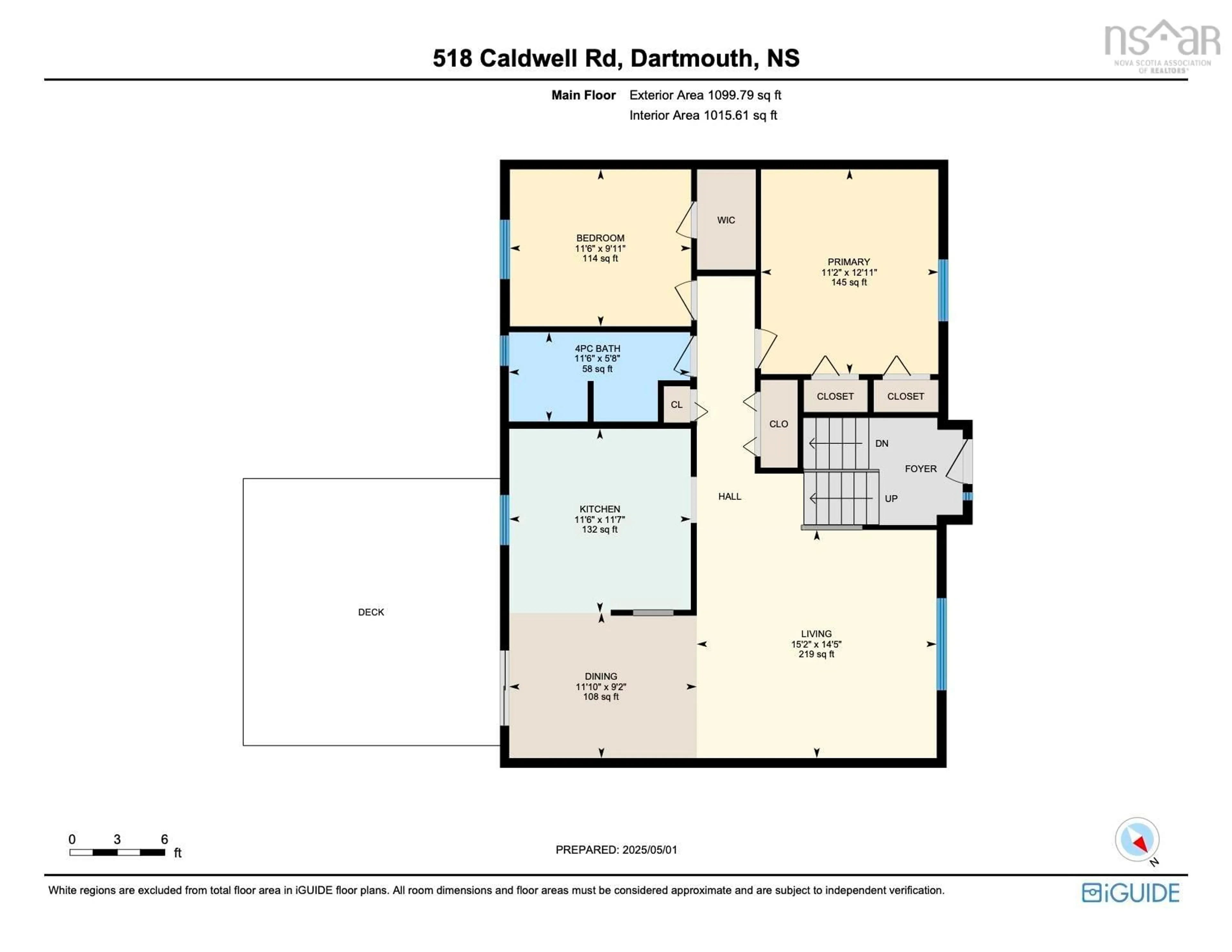 Floor plan for 518 Caldwell Rd, Cole Harbour Nova Scotia B2V 1A6
