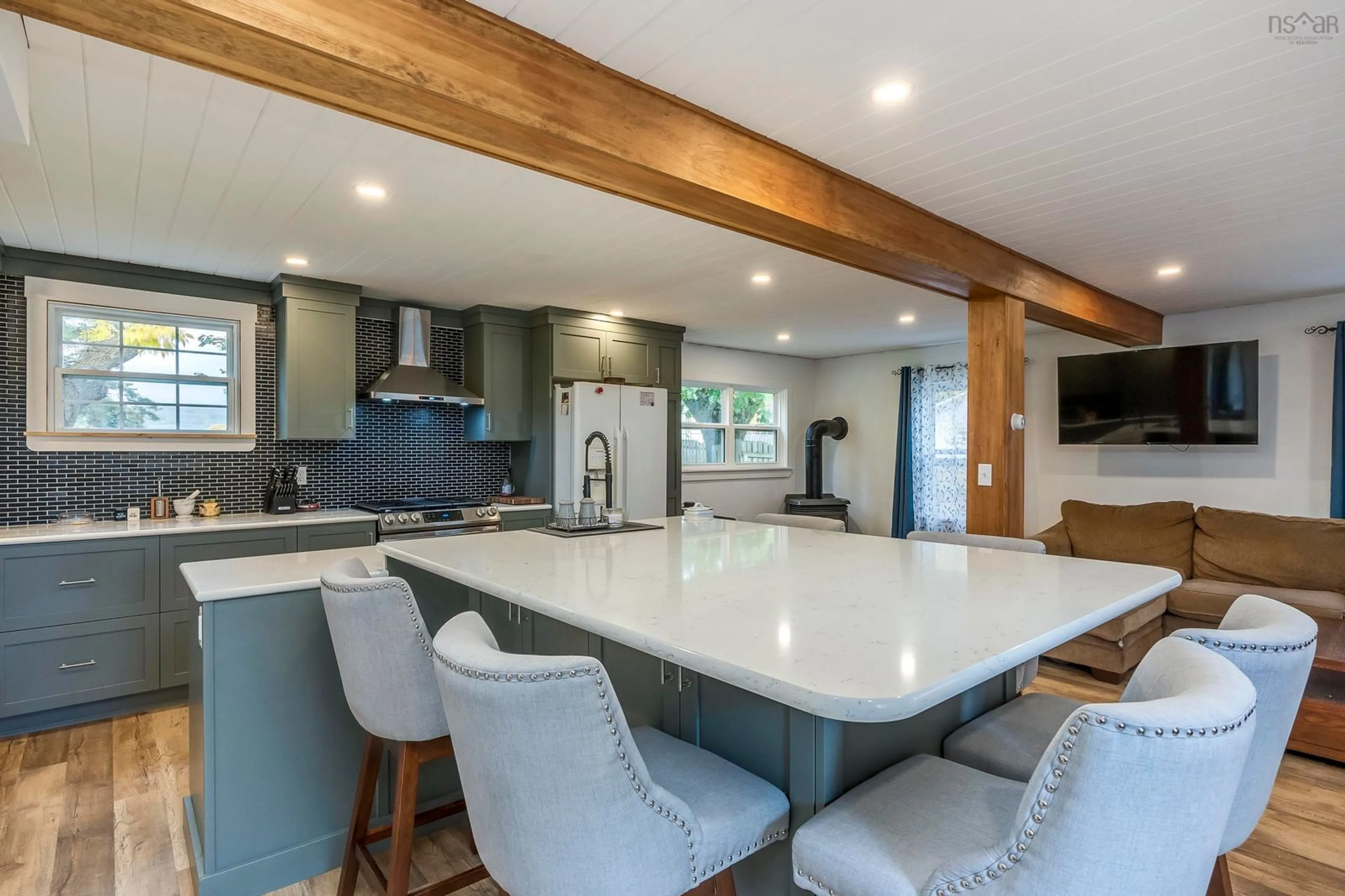 Open concept kitchen, unknown for 4814 Highway 1, South Berwick Nova Scotia B0P 1E0