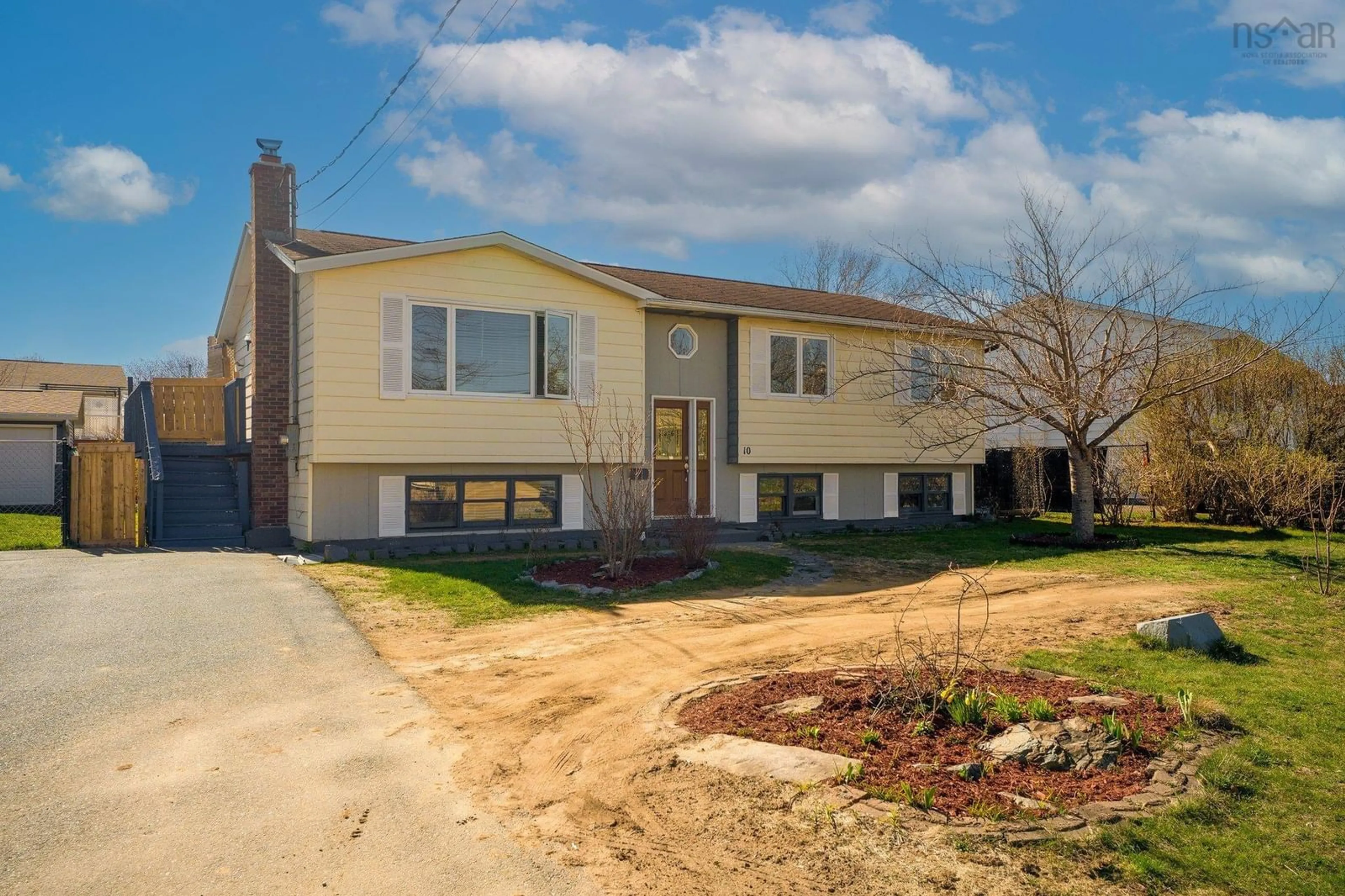 Home with vinyl exterior material, street for 10 Cranberry C Cres, Dartmouth Nova Scotia B2W 5A1
