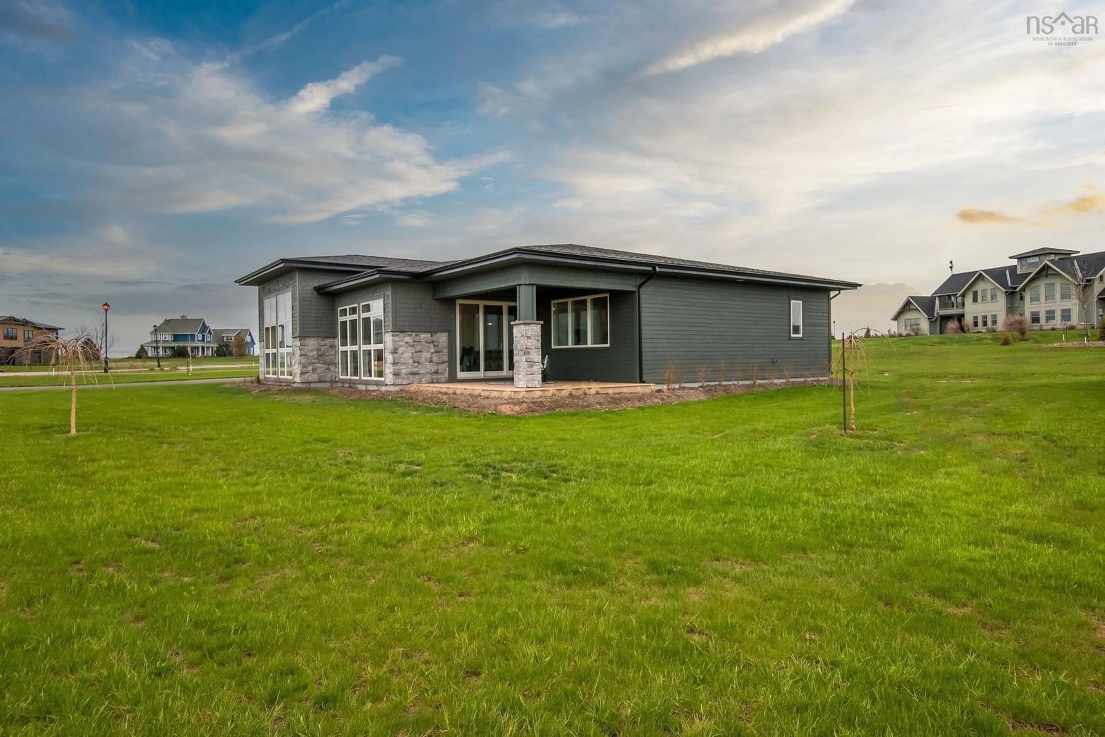 A pic from outside/outdoor area/front of a property/back of a property/a pic from drone, building for 223 Harbourside Dr, Fox Harbour Nova Scotia B0K 1Y0