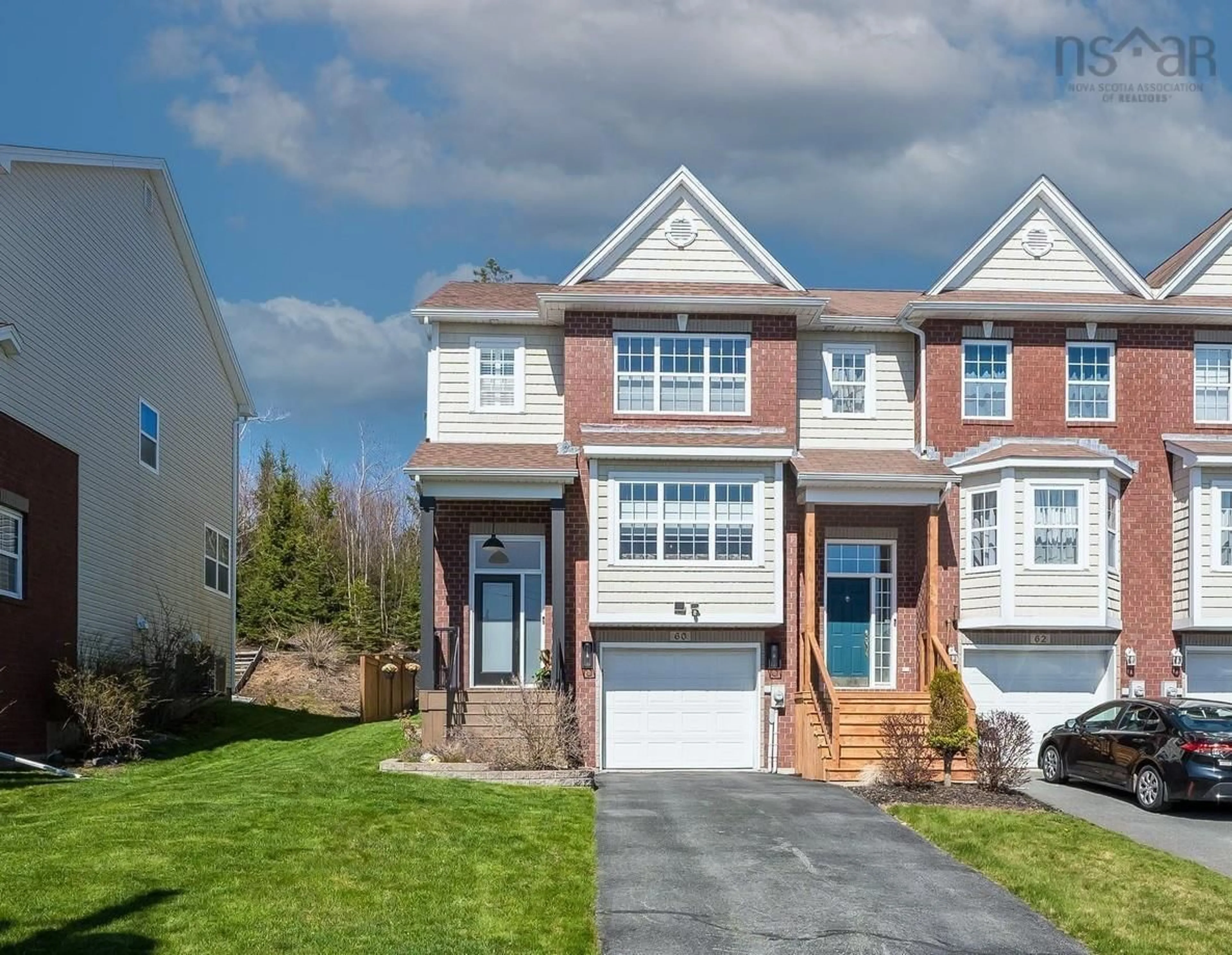 Home with vinyl exterior material, street for 60 Surrey Way, Dartmouth Nova Scotia B2W 6R7