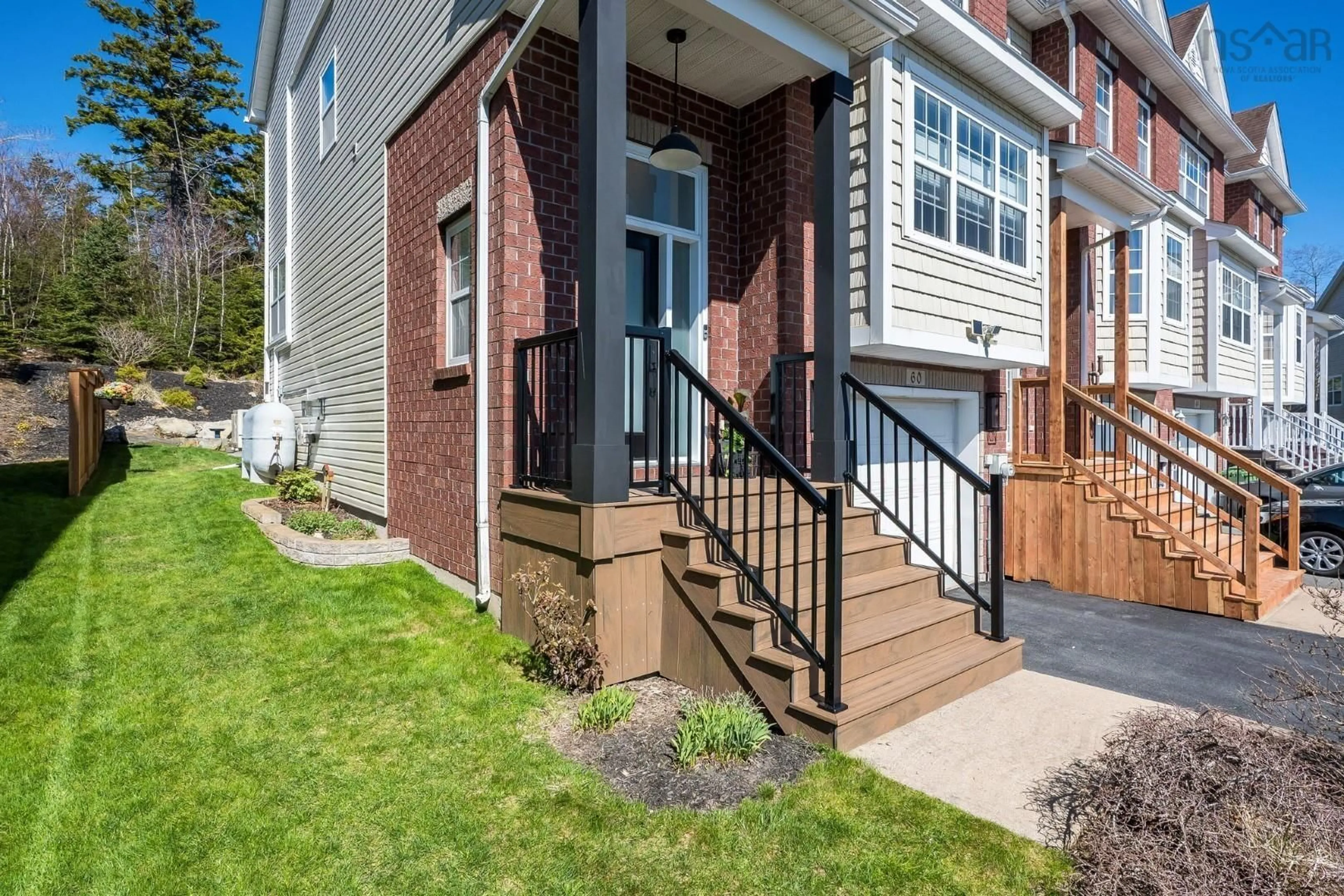 Home with brick exterior material, street for 60 Surrey Way, Dartmouth Nova Scotia B2W 6R7